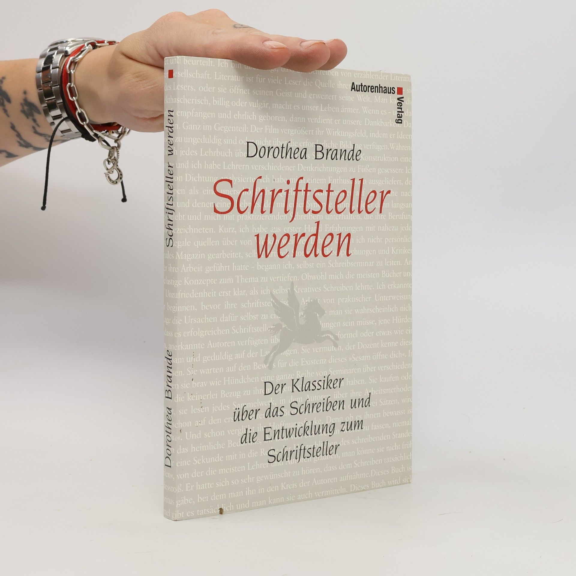 Dorothea Brande Schriftsteller werden