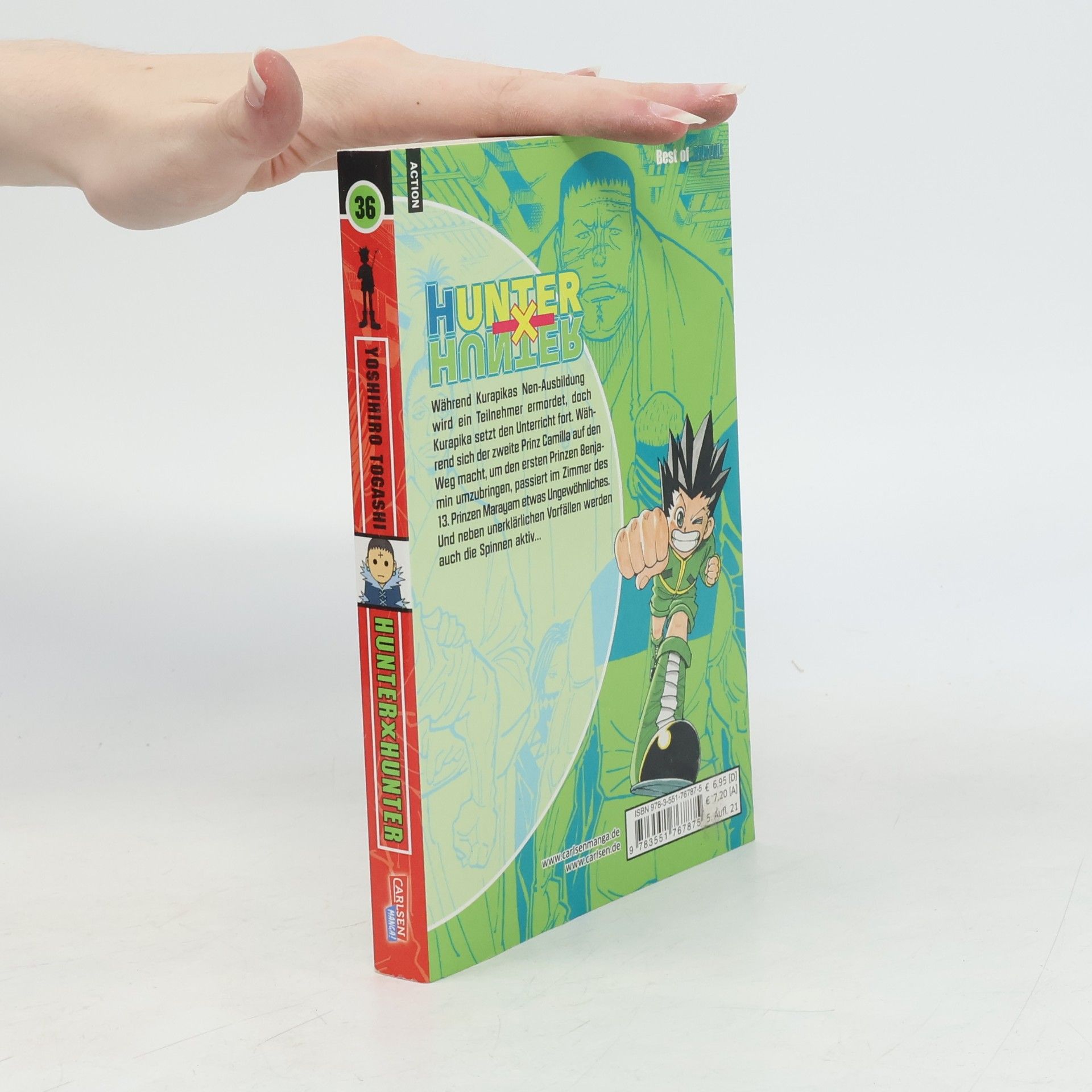 Yoshihiro Togashi Hunter X Hunter 36