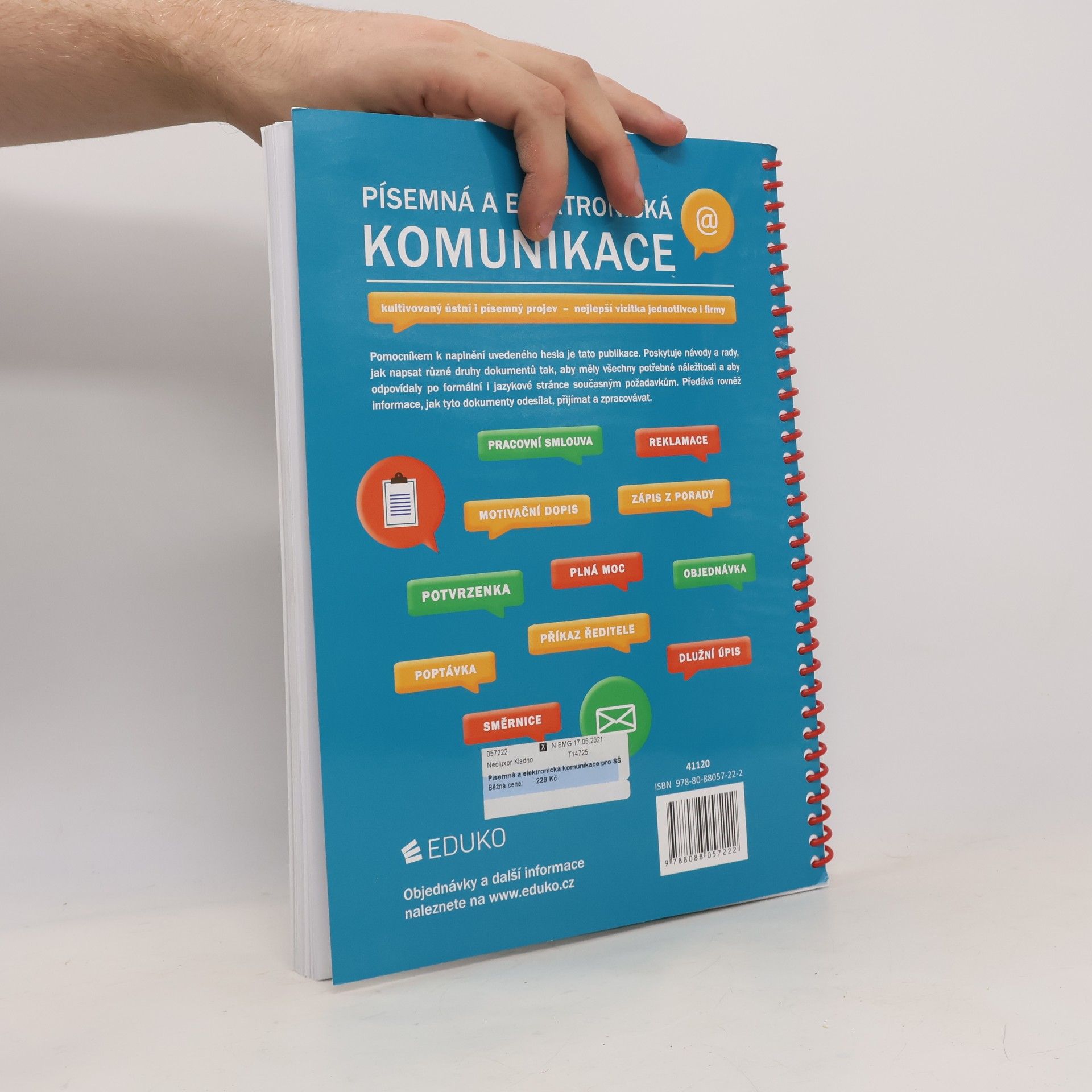 Alena Kocourková Písemná a elektronická komunikace pro střední školy, úřady a veřejnost