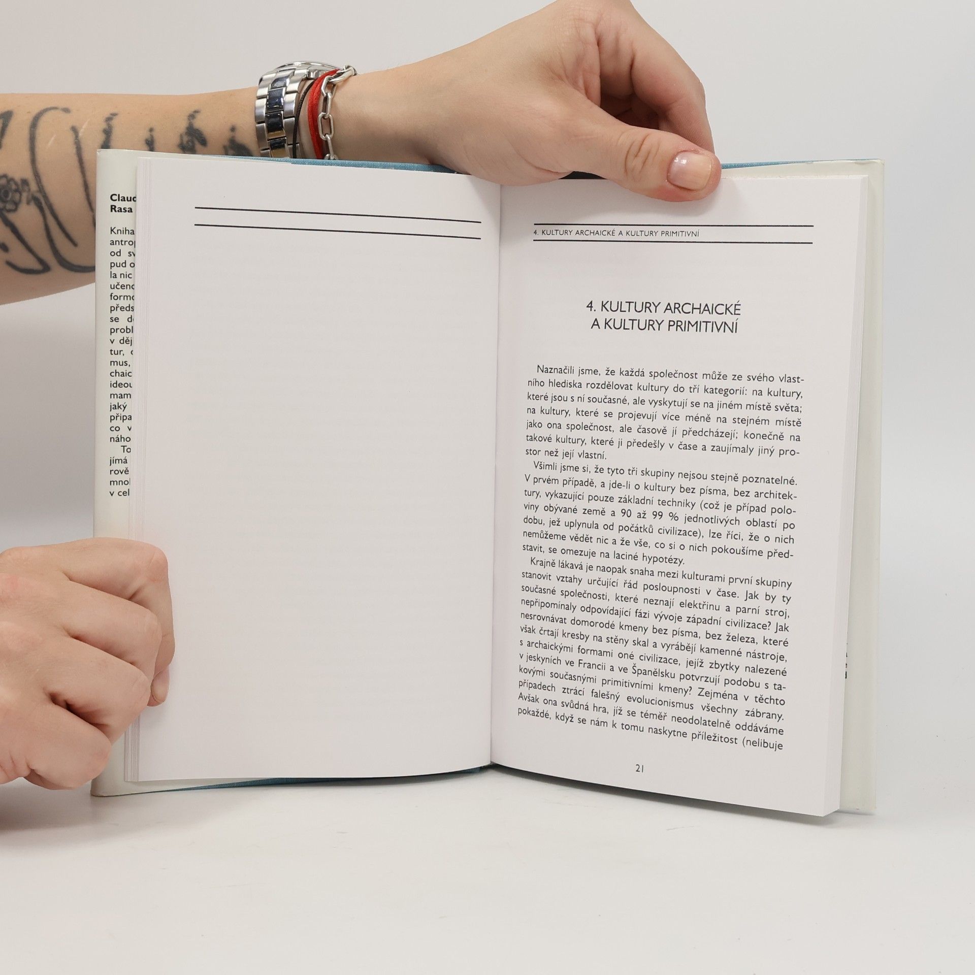 Claude Lévi-Strauss Rasa a dějiny