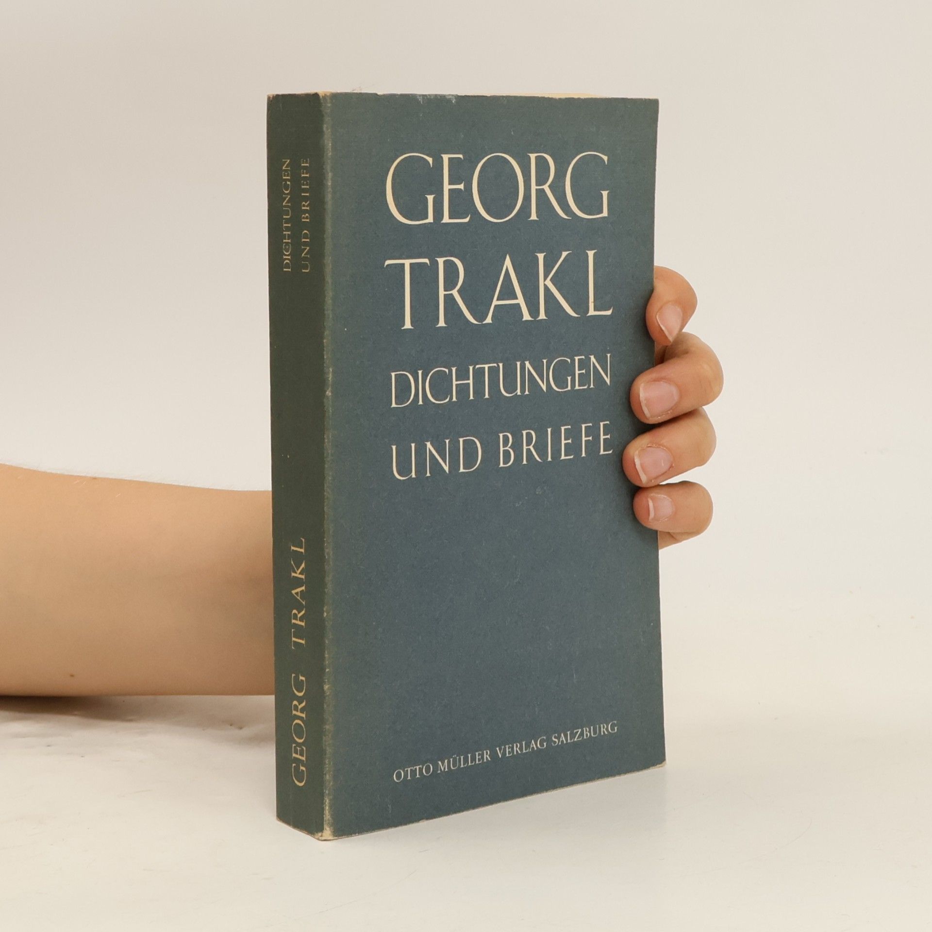 Georg Trakl Dichtungen und Briefe