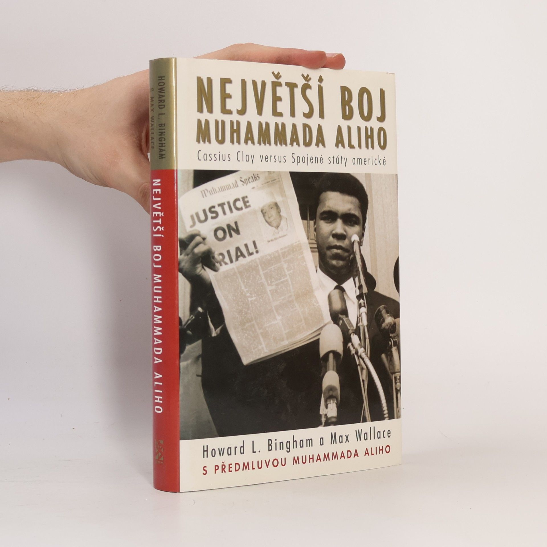 Max Wallace Největší boj Muhammada Aliho : Cassius Clay versus Spojené státy americké