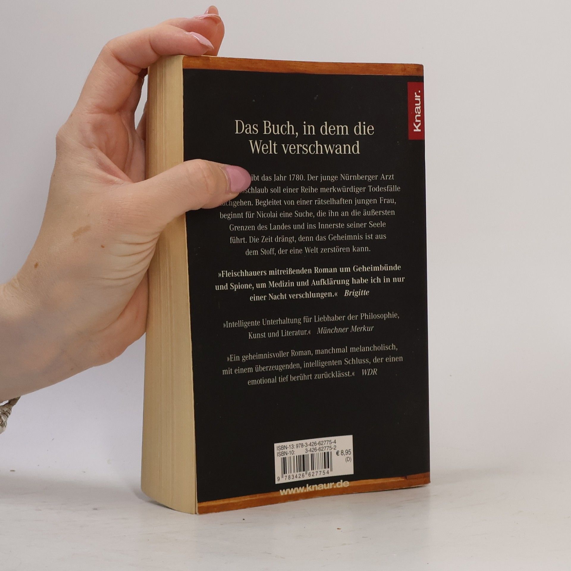 Wolfram Fleischhauer Das Buch, in dem die Welt verschwand