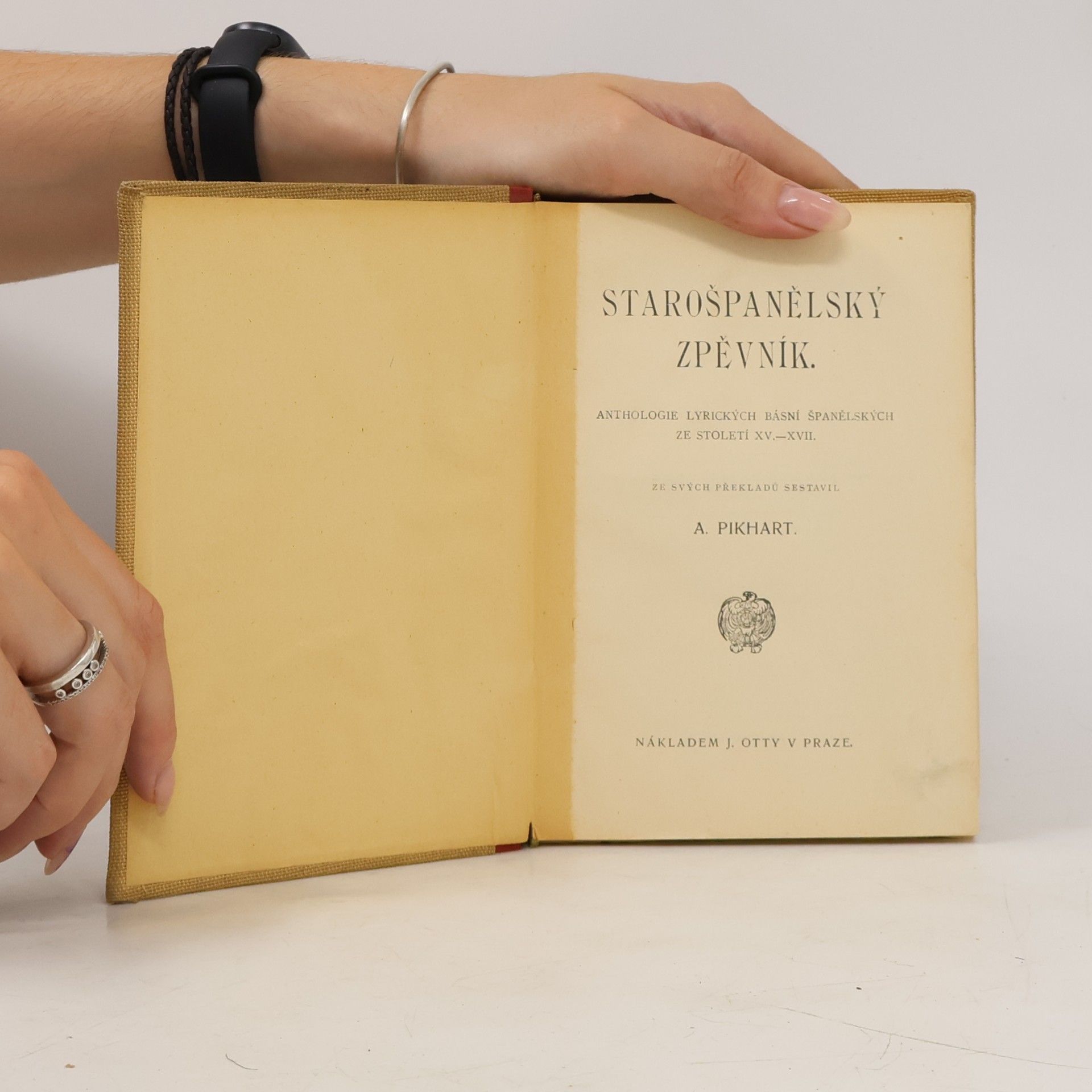 A. Pikhart Starošpanělský zpěvník