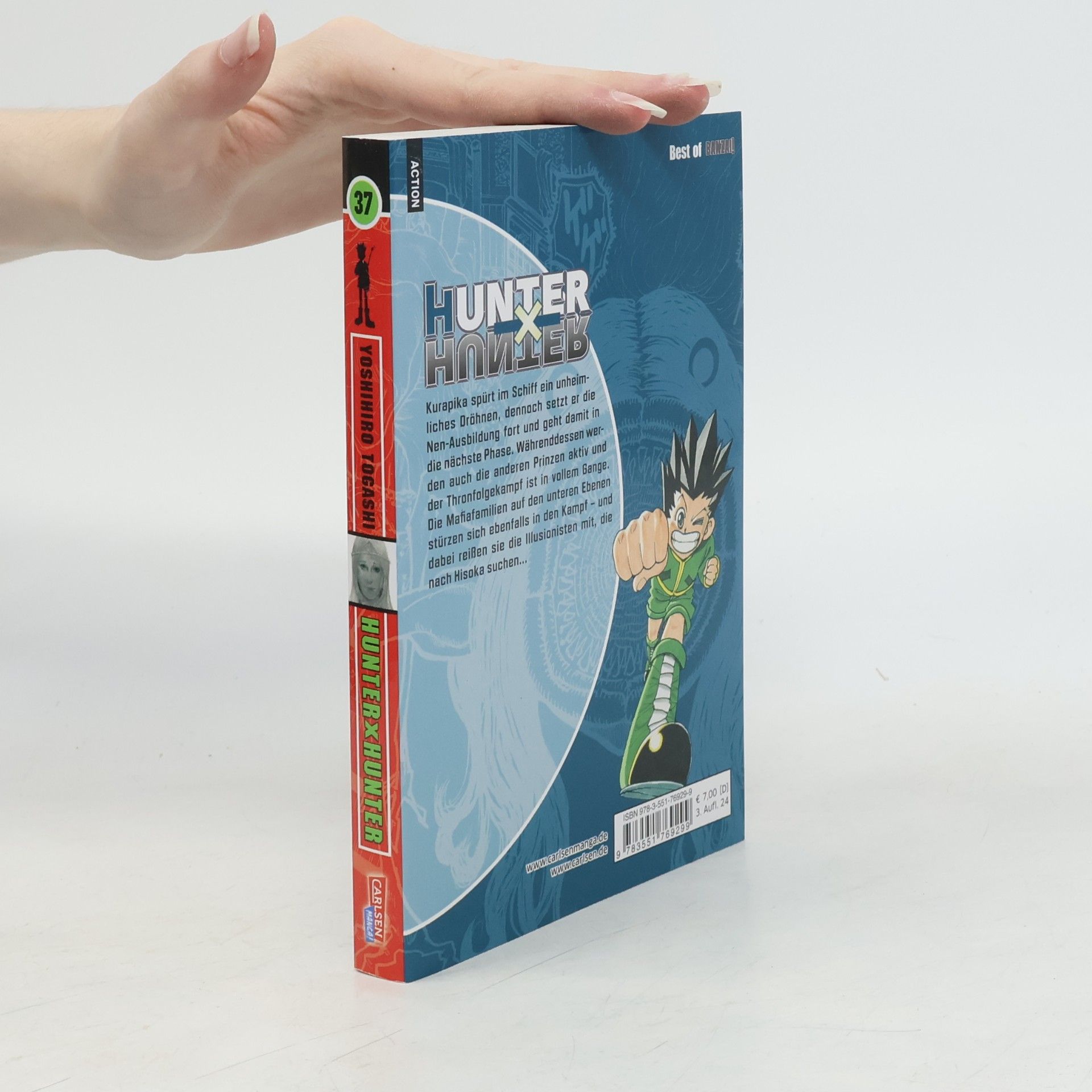 Yoshihiro Togashi Hunter X Hunter 37