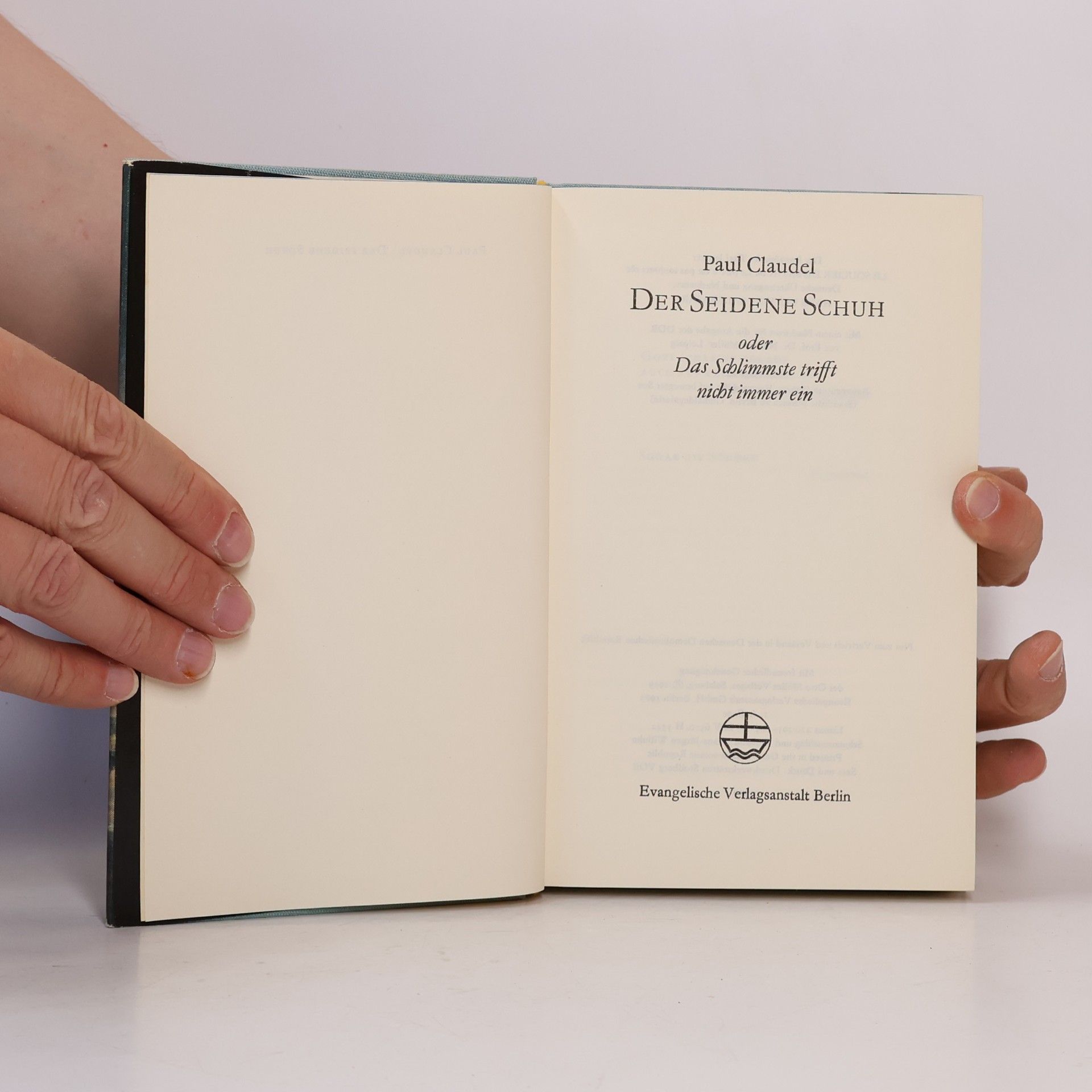 Paul Claudel Der seidene Schuh