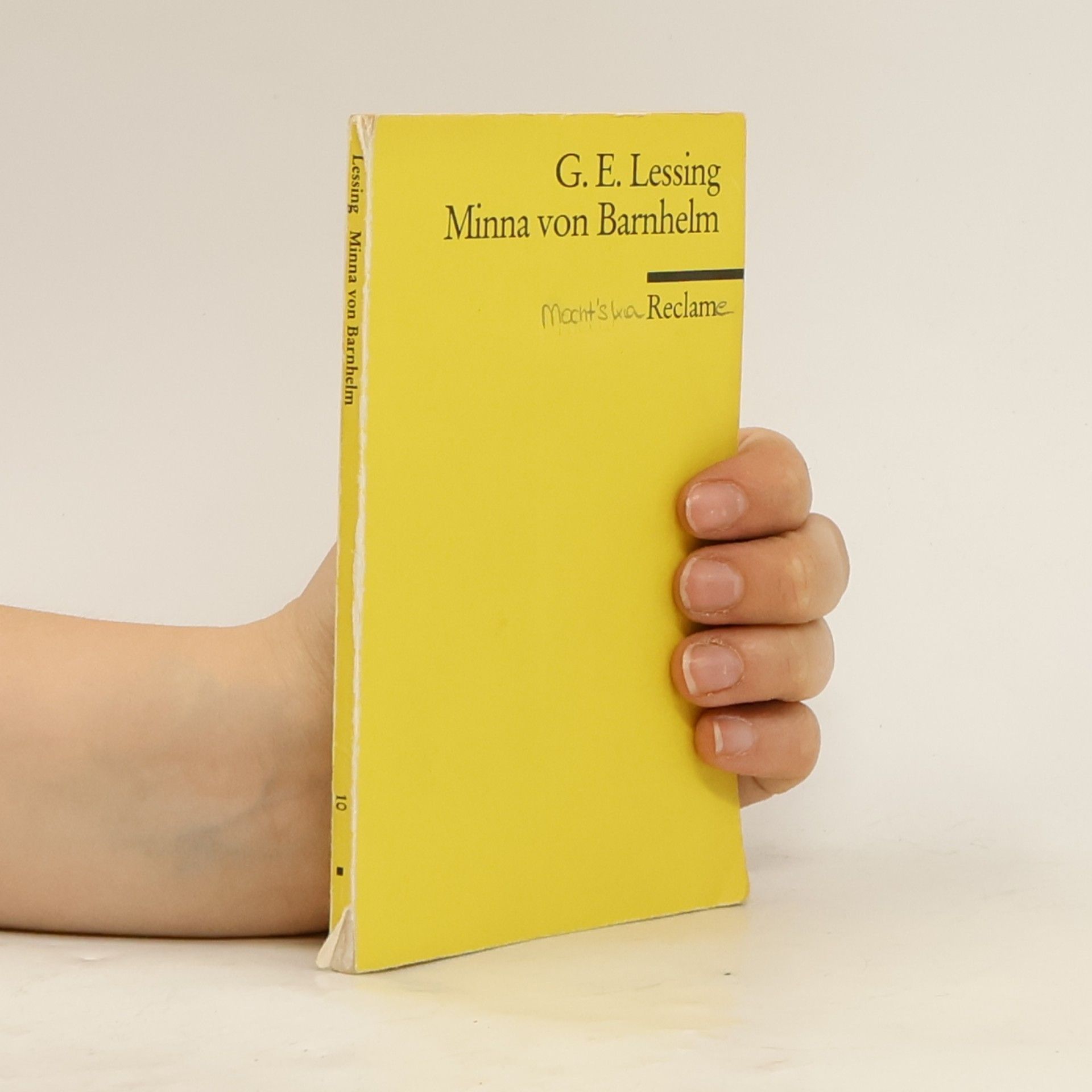 Gotthold Ephraim Lessing Minna von Barnhelm