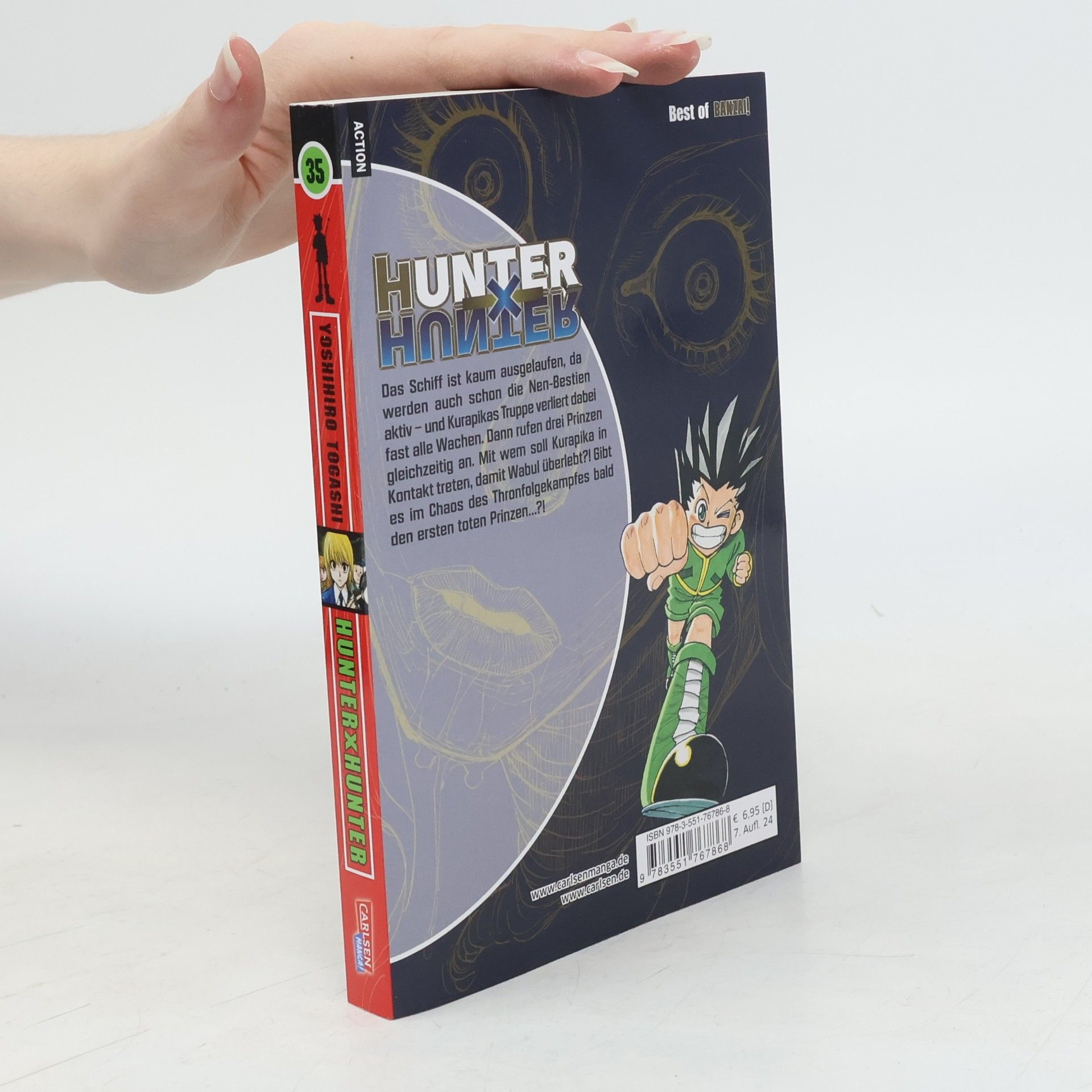 Yoshihiro Togashi Hunter X Hunter 35