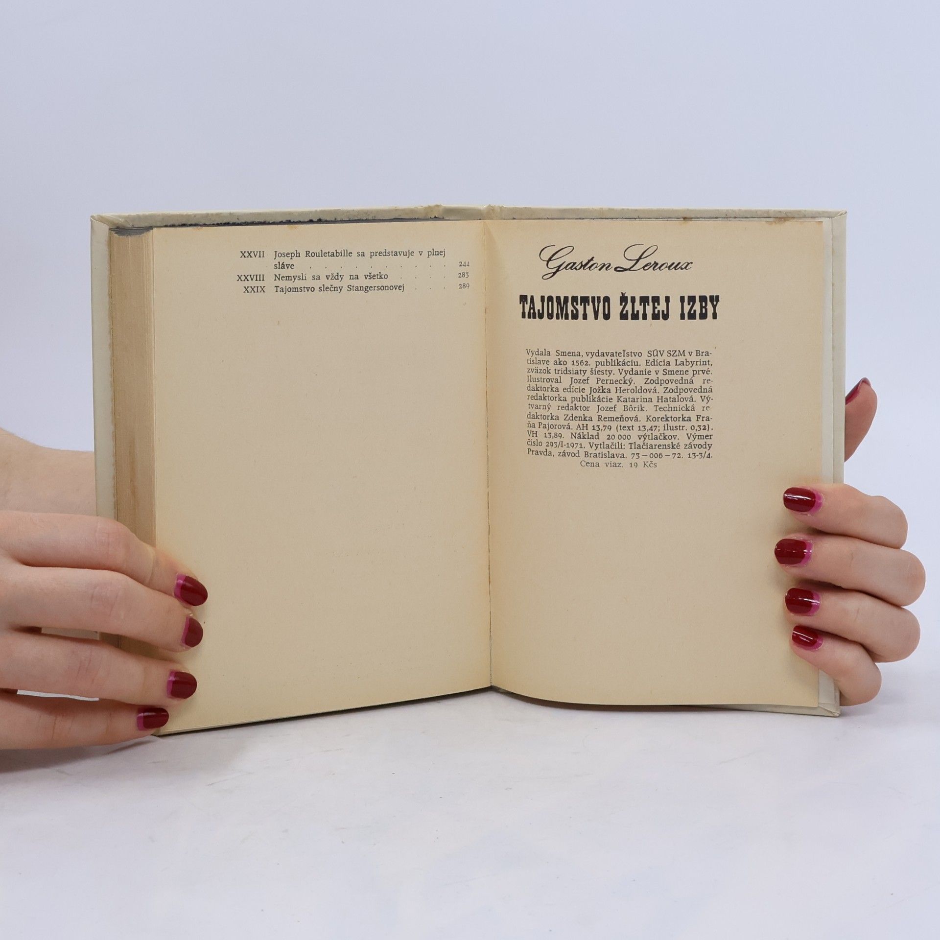 Gaston Leroux Tajomstvo žltej izby