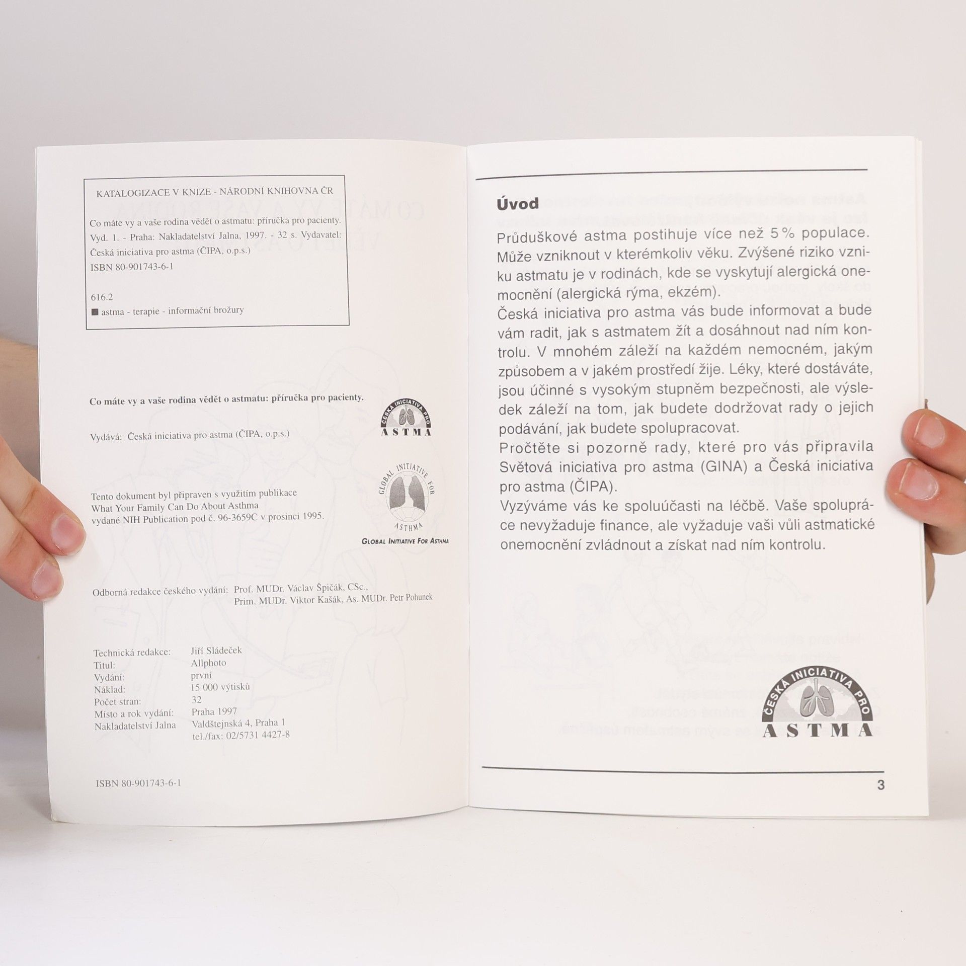 Autorenkollektiv Co máte vy a vaše rodina vědět o astmatu?