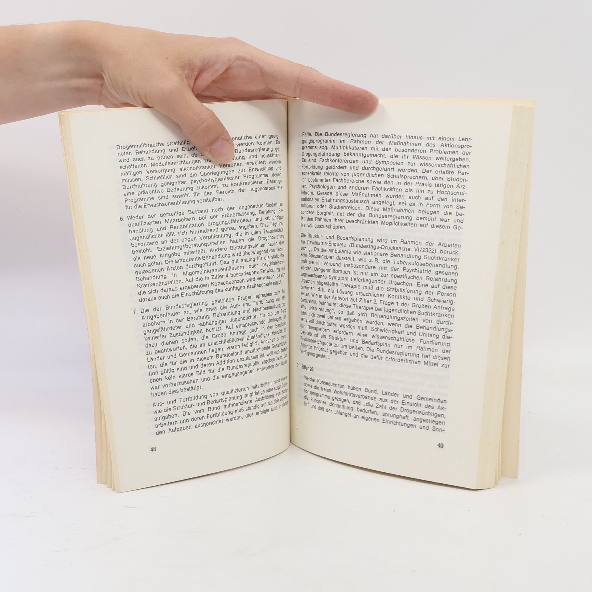 Autores varios Dokumente zum Drogenproblem mit Informationen für Eůtern und Erzieher