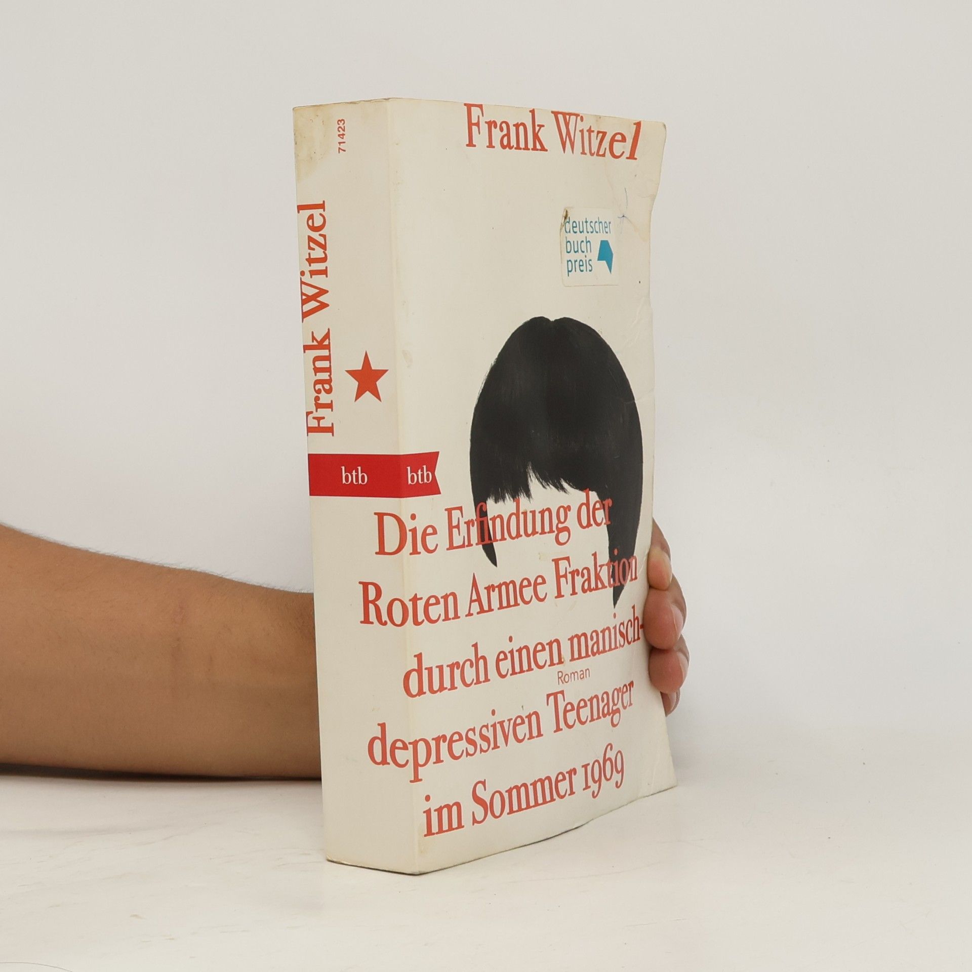 Frank Witzel Die Erfindung der Roten Armee Fraktion durch einen manisch depressiven Teenager im Sommer 1969