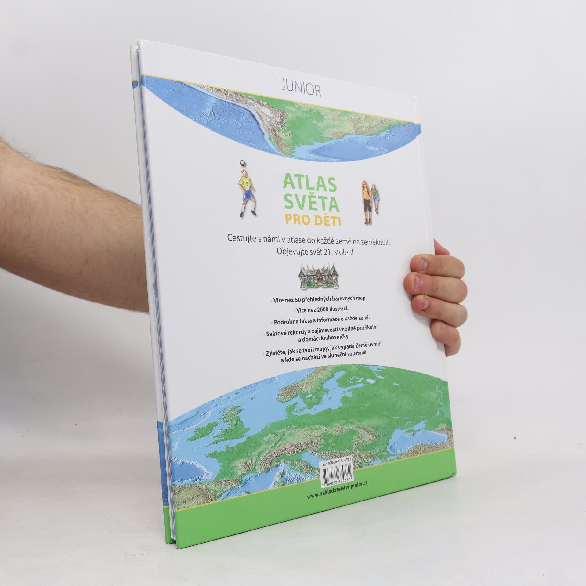 Jim Harrison Atlas světa pro děti