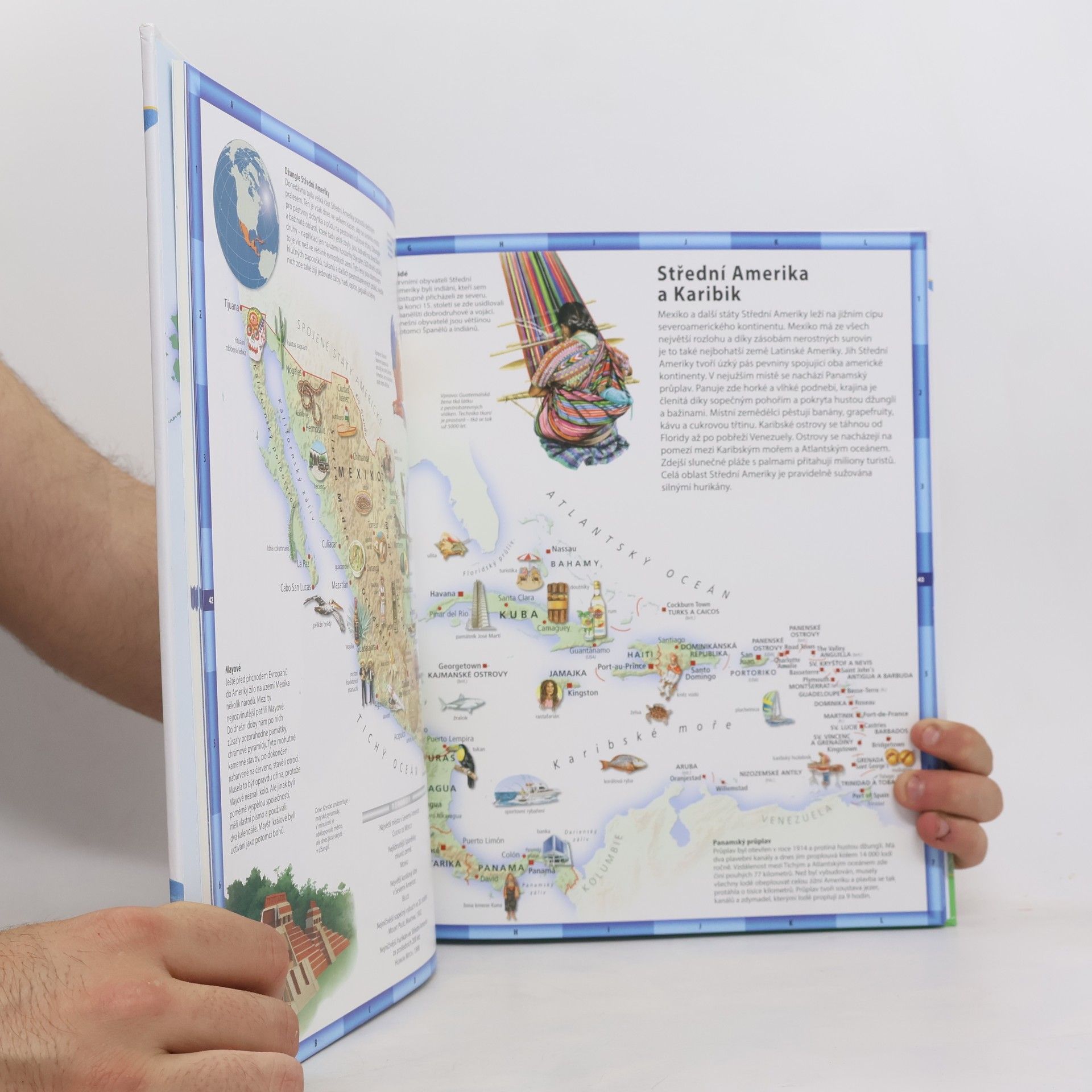 Jim Harrison Atlas světa pro děti