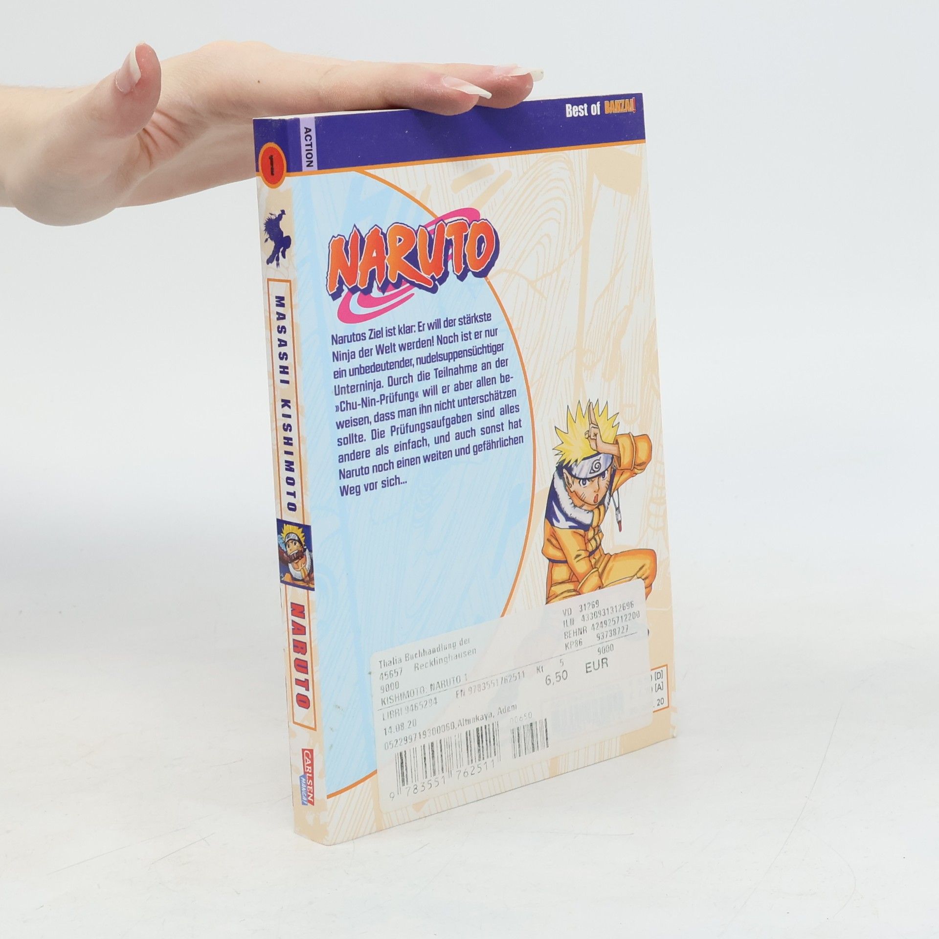 Masaši Kišimoto Naruto 1