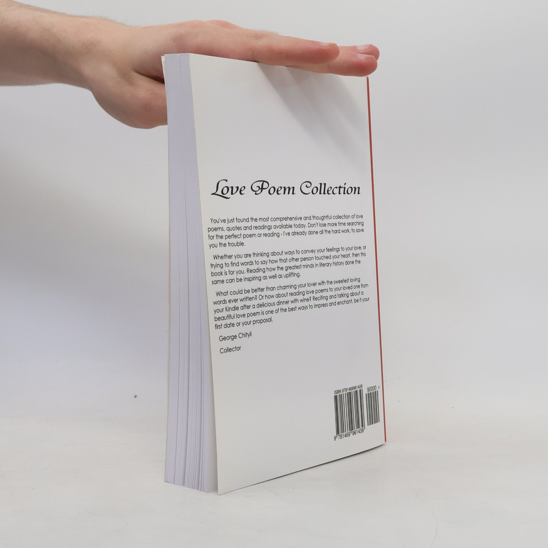 George Chityil Love Poem Collection