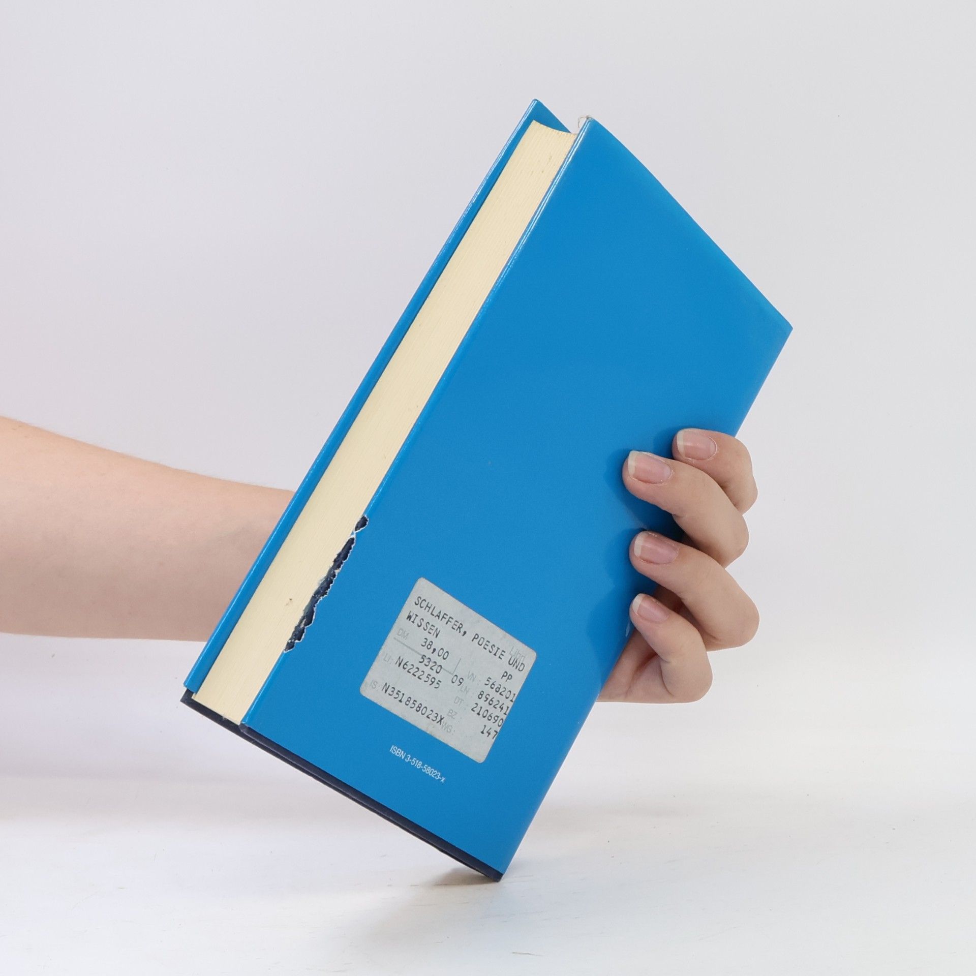 Heinz Schlaffer Poesie und Wissen