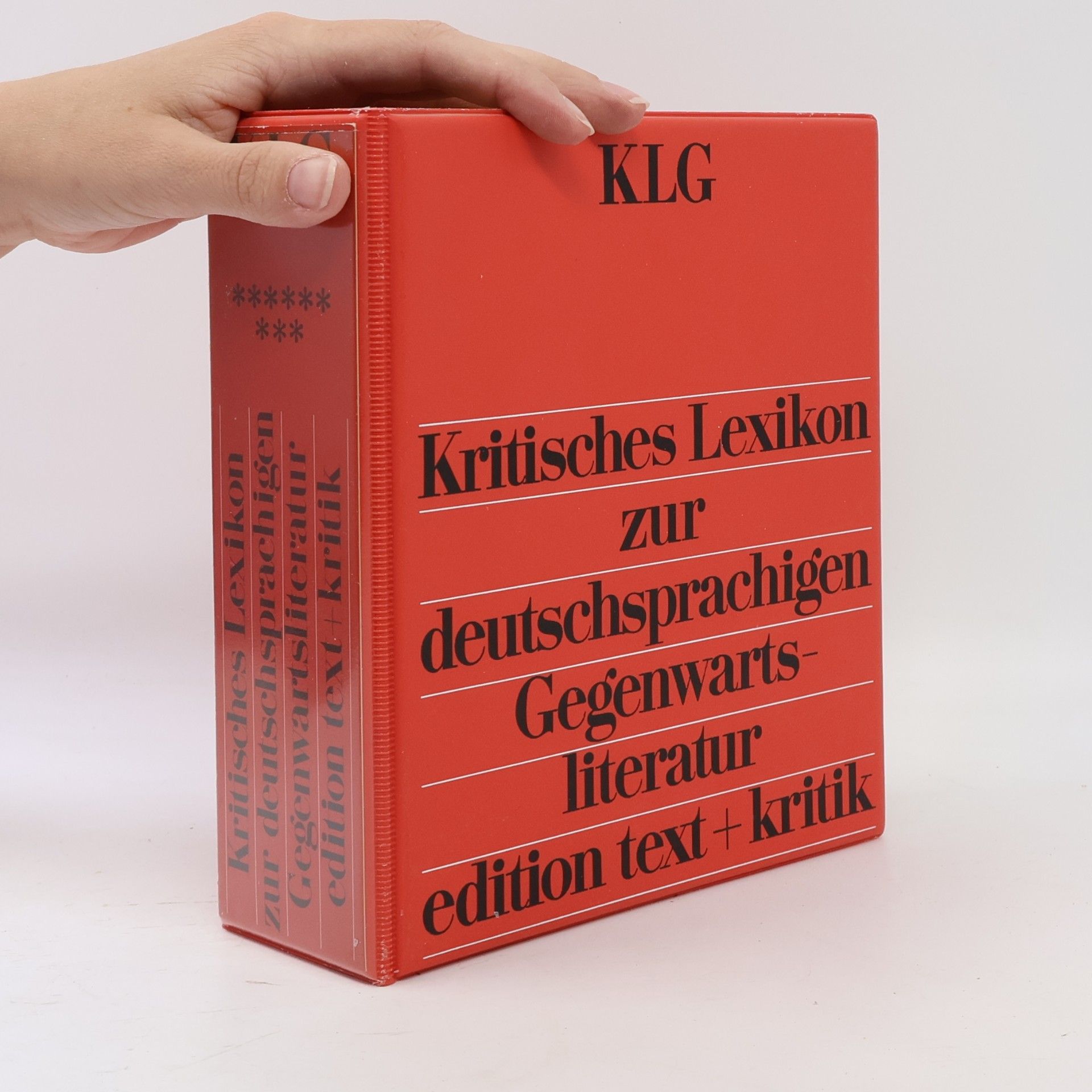 Autorenkollektiv Kritisches Lexikon zur deutschsprachigen Gegenwartsliteratur
