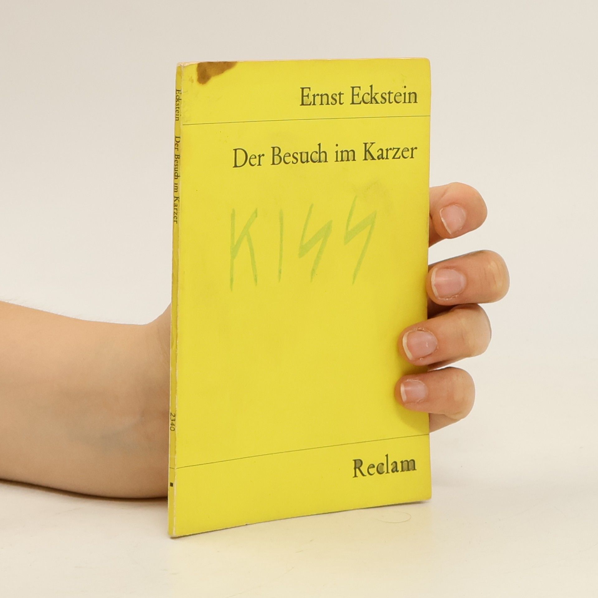 Ernst Eckstein Der Besuch im Karzer