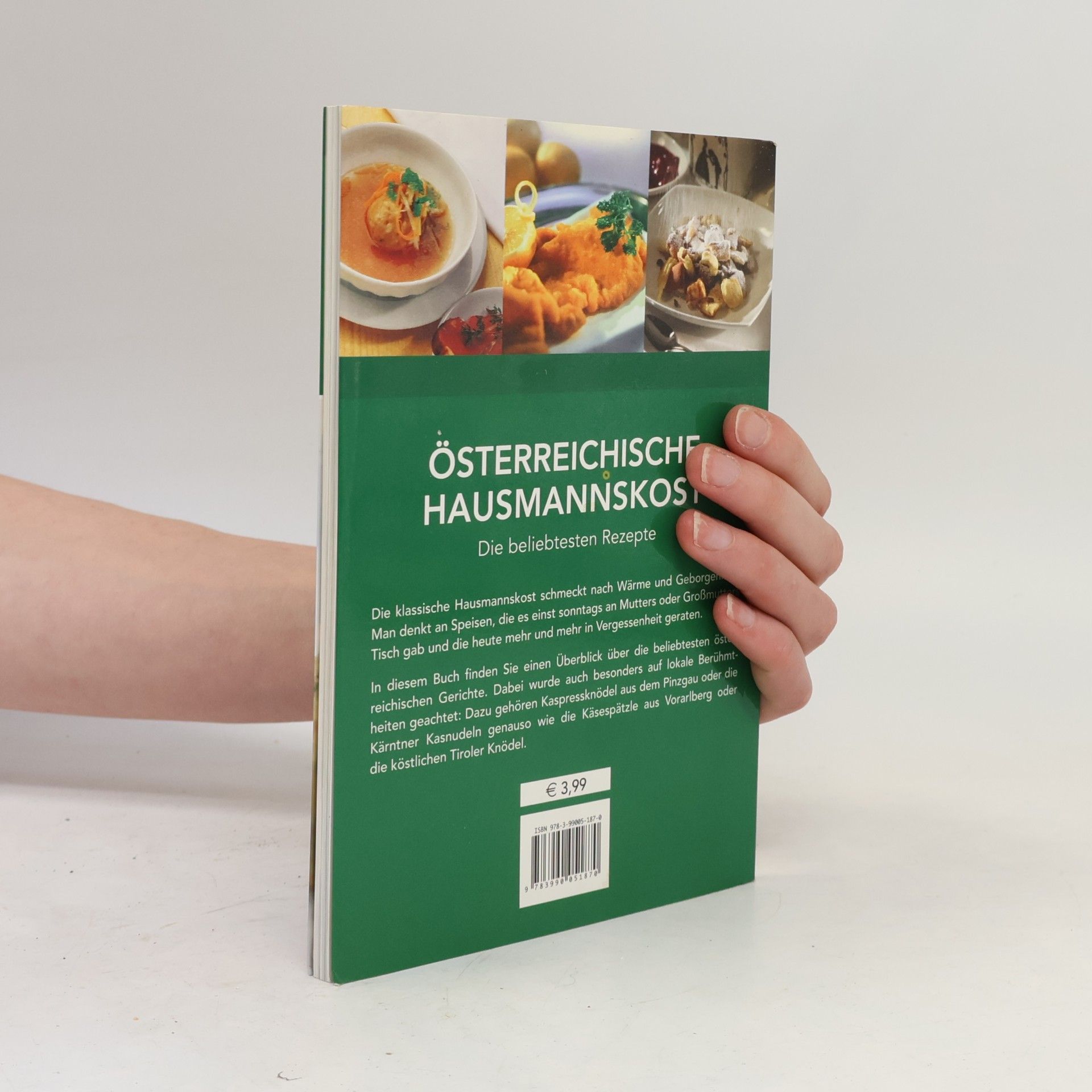 Robert Marksteiner Österreichische Hausmannskost