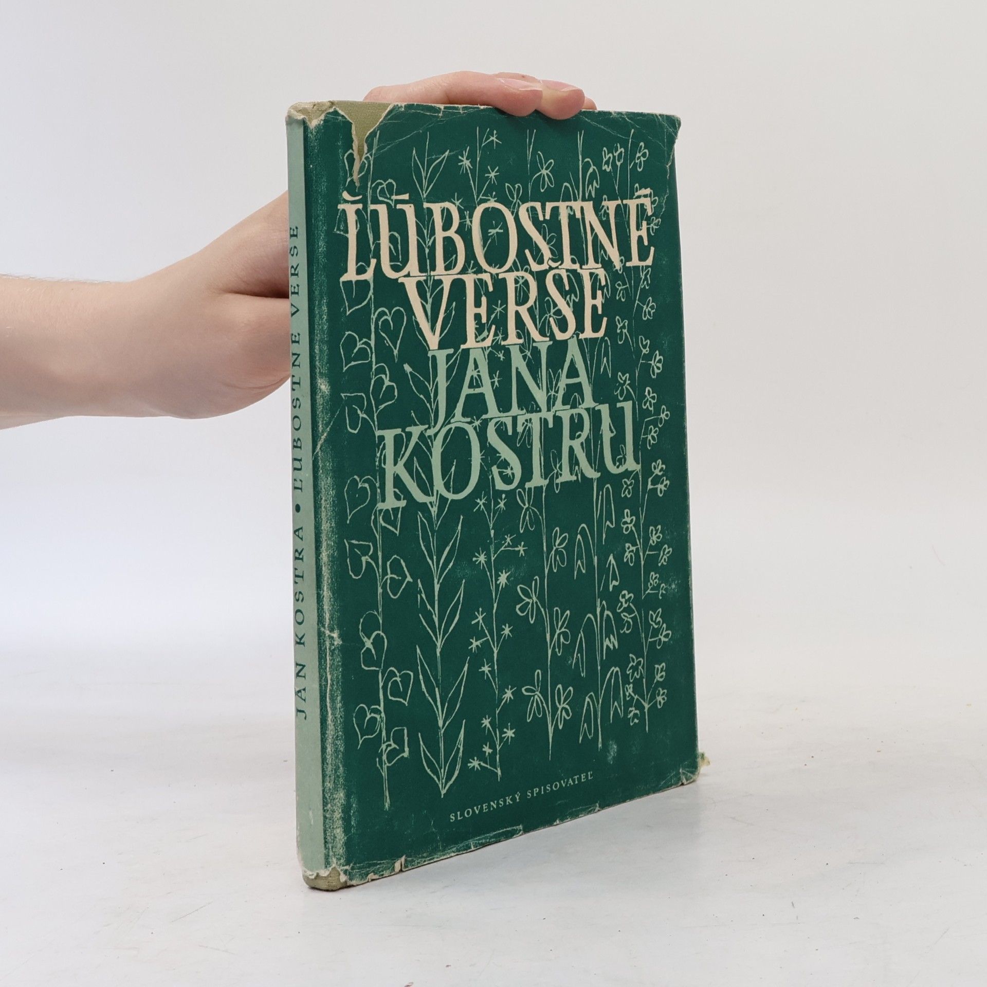 Ján Kostra Lúbostné verše Jána Kostru