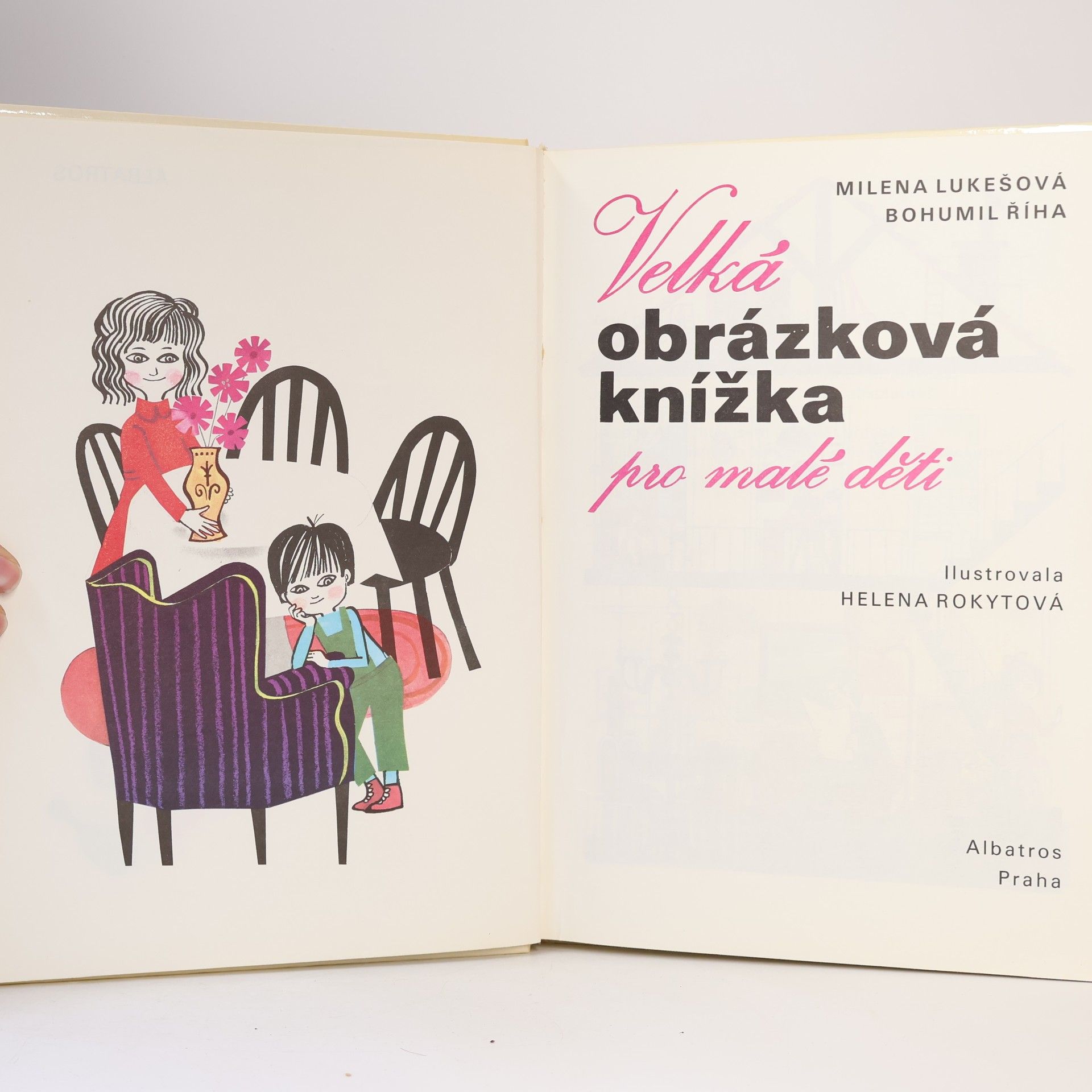 Bohumil Říha Velká obrázková knížka pro malé děti