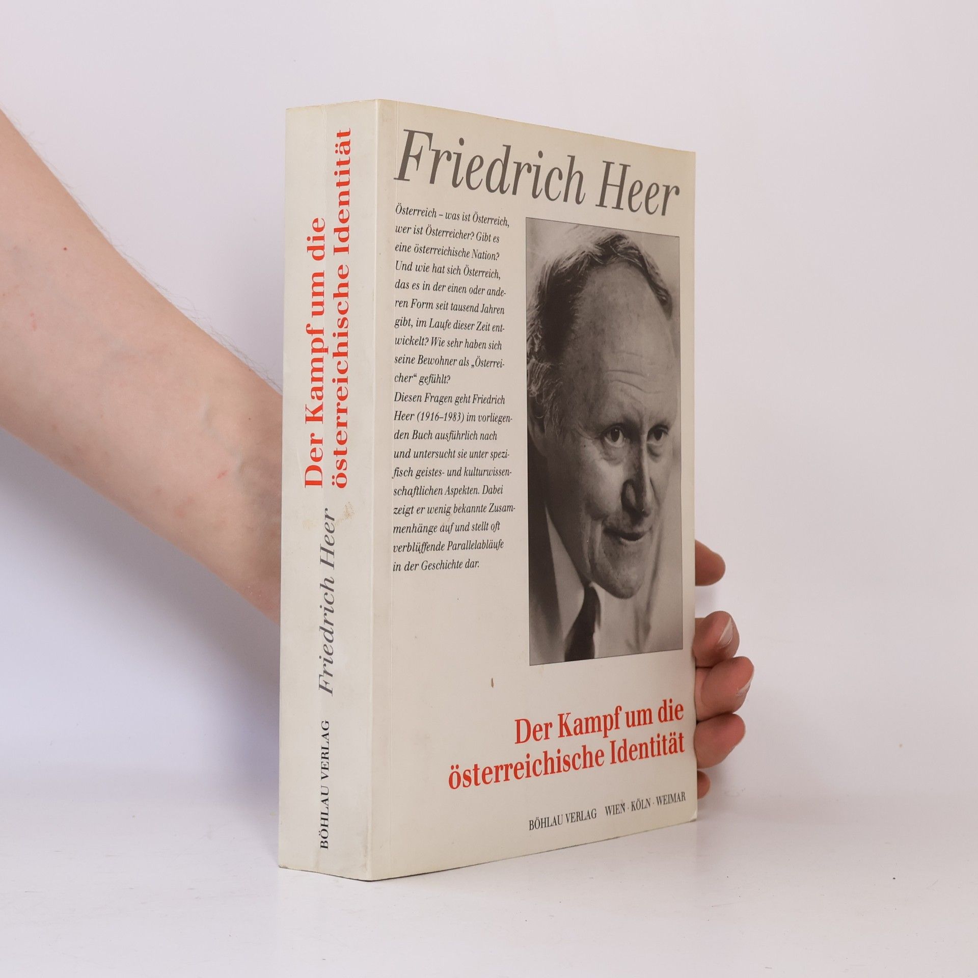 Friedrich Heer Der Kampf um die österreichische Identität