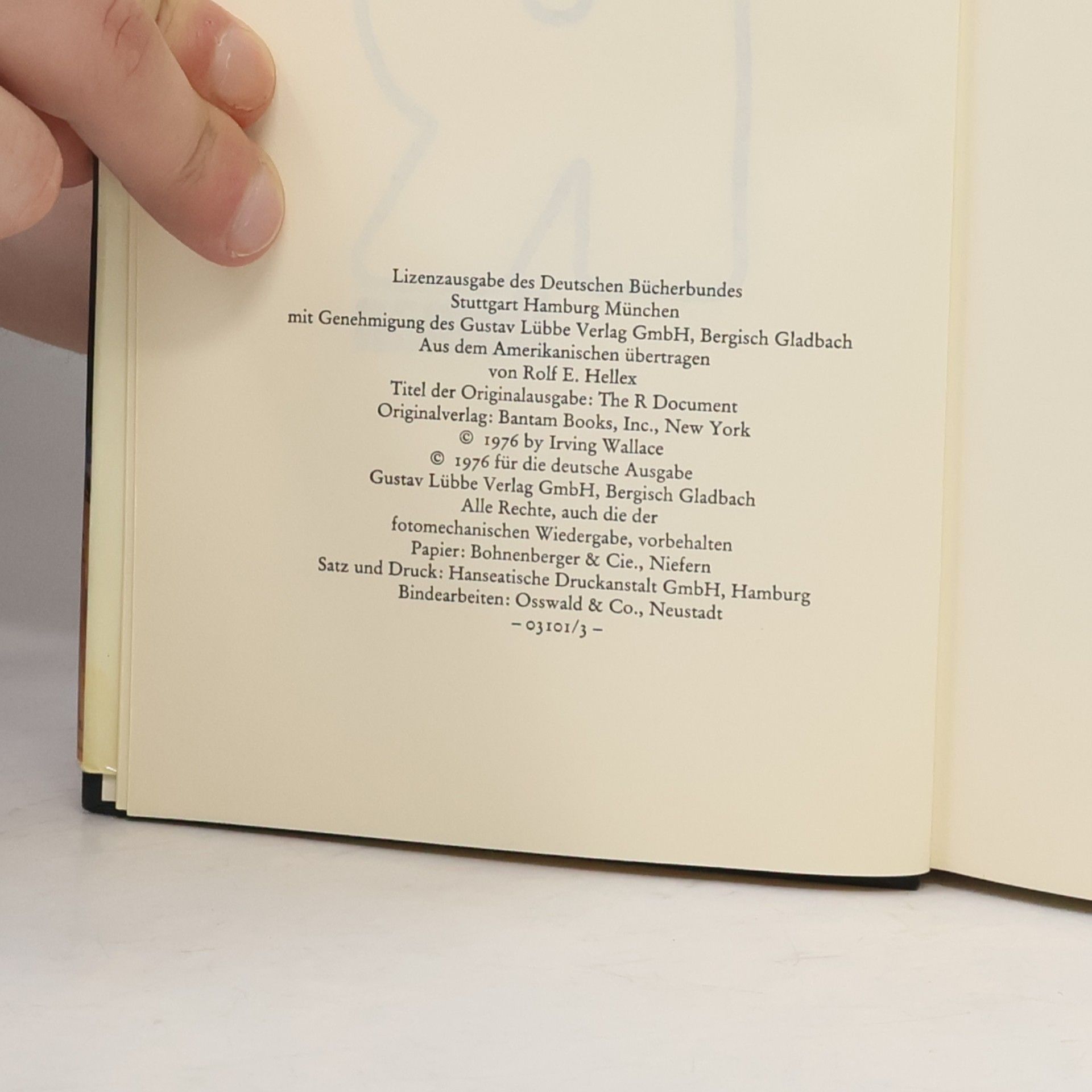 Irving Wallace Geheimakte R