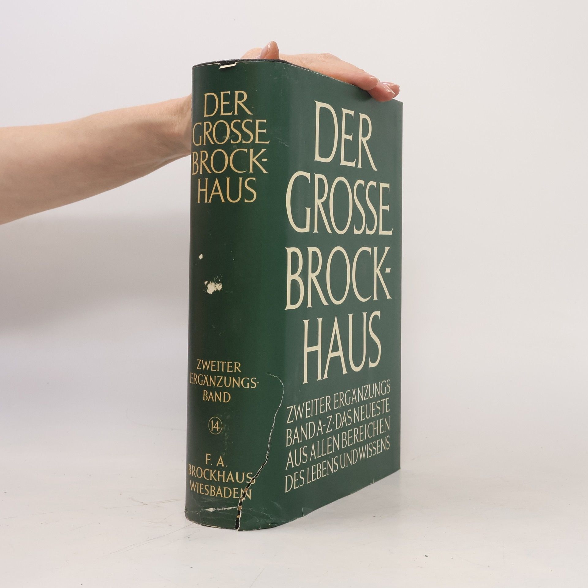 Autorenkollektiv Der grosse Brockhaus 14. Zweiter Ergänzungsband A-Z