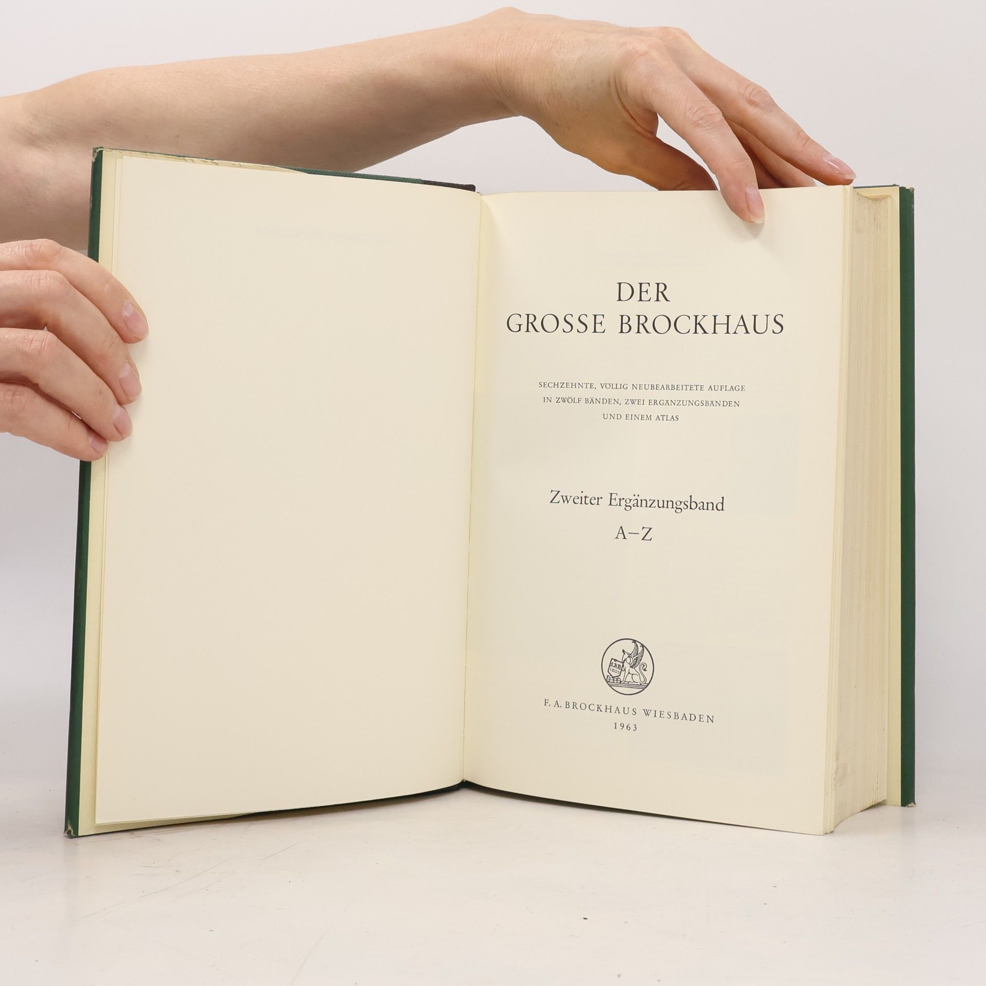 Autorenkollektiv Der grosse Brockhaus 14. Zweiter Ergänzungsband A-Z