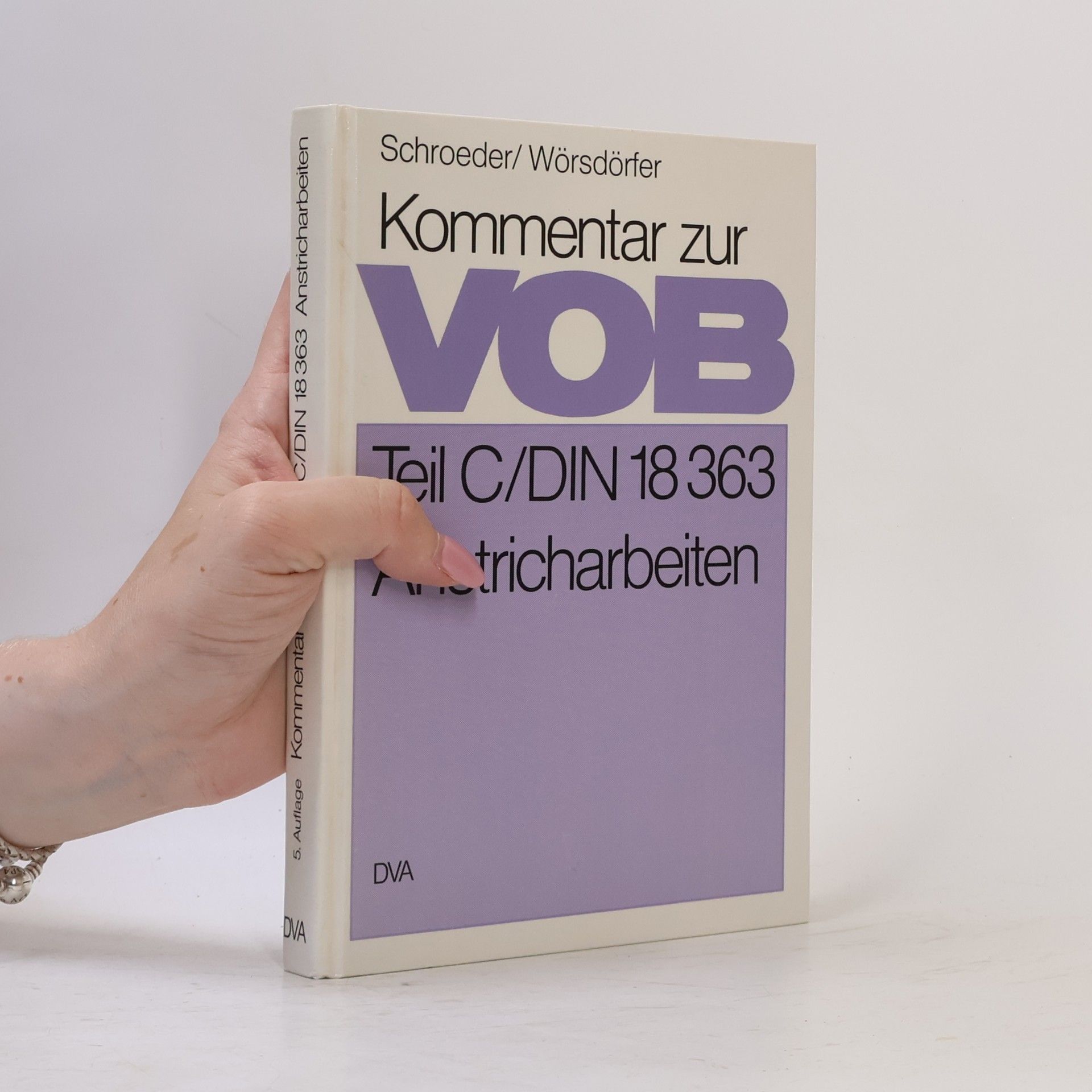 F. Wörsdörfer Kommentar zur VOB, Teil C