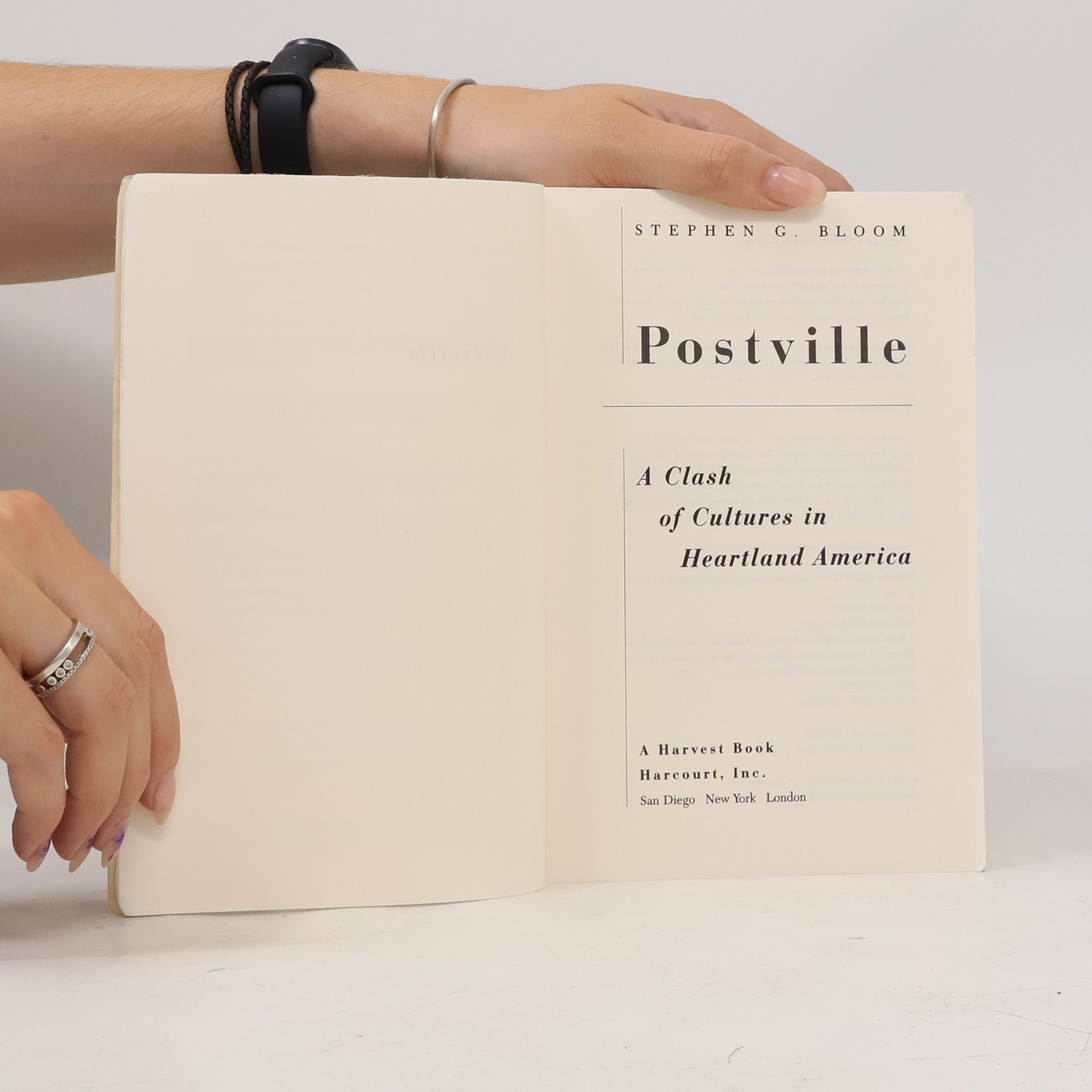 Stephen G. Bloom Postville