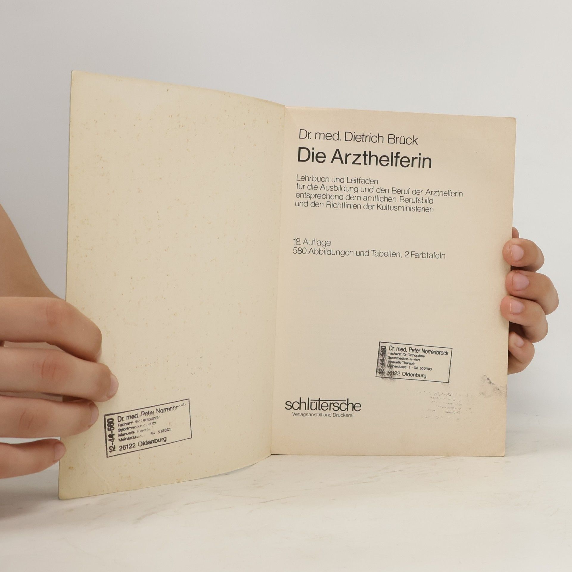 Dietrich Brück Die Arzthelferin