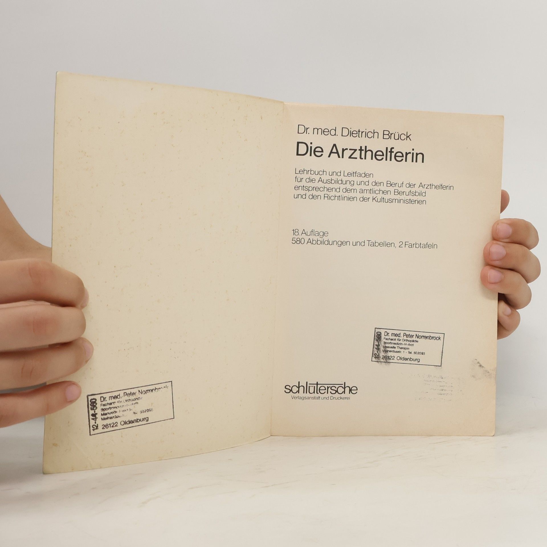 Dietrich Brück Die Arzthelferin