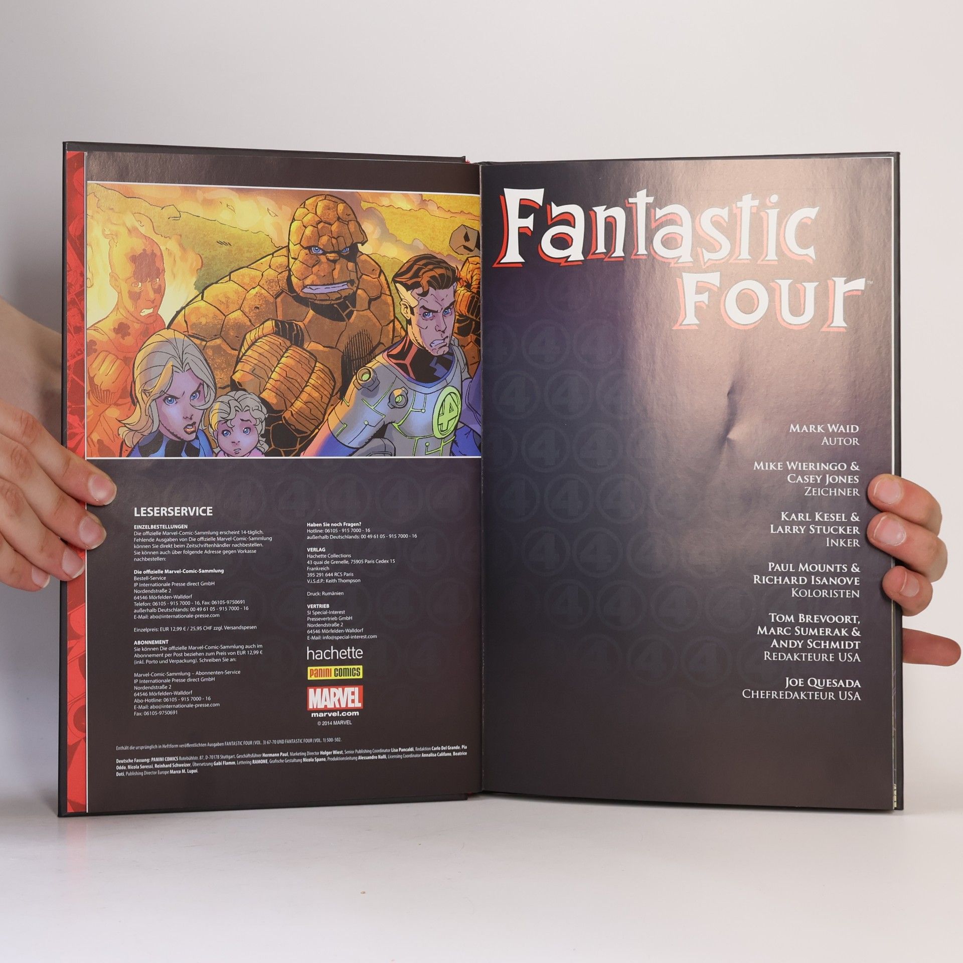 Mark Waid Die offizielle Marvel-Comic-Sammlung 30. Fantastic Four: Unfassbar