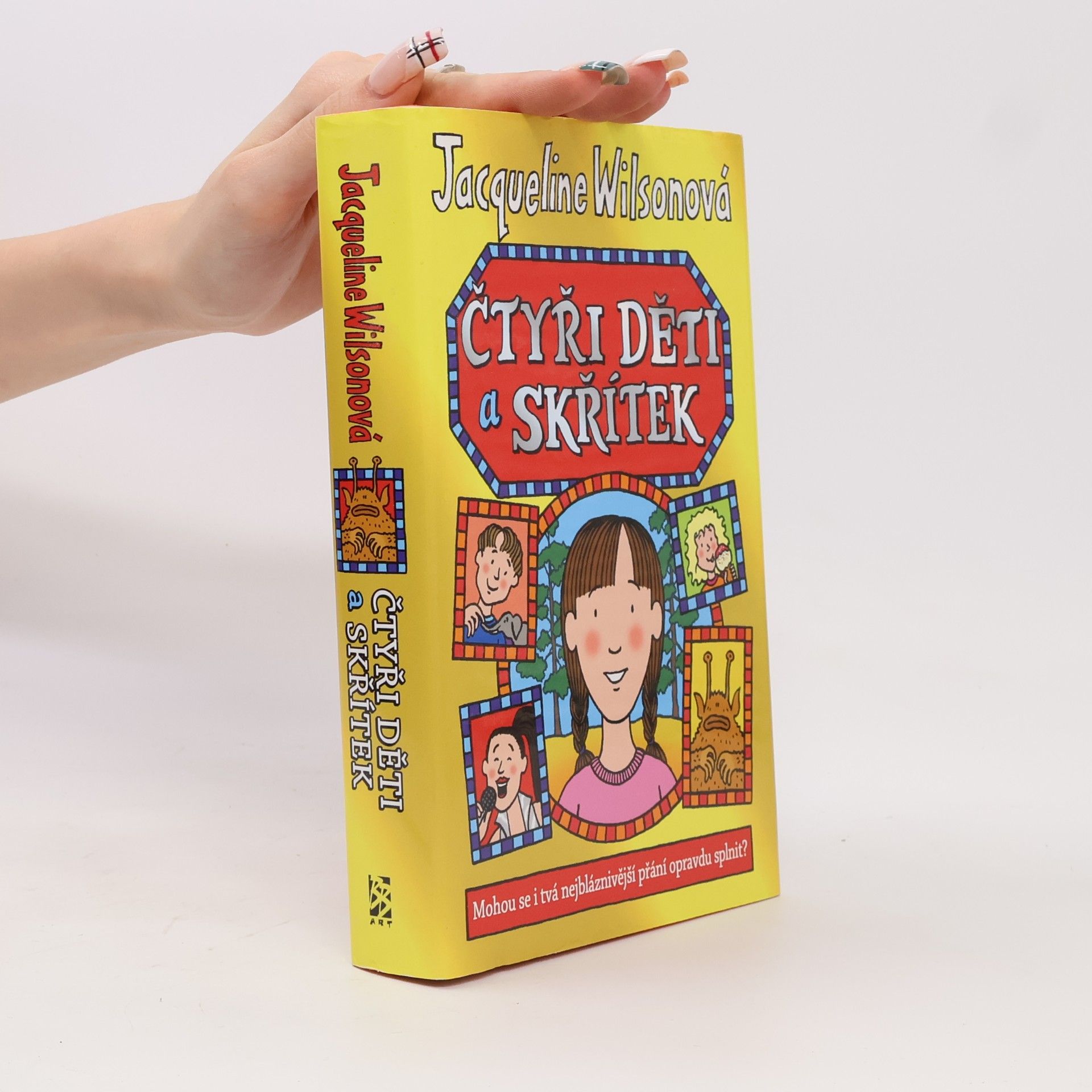 Jacqueline Wilson Čtyři děti a skřítek