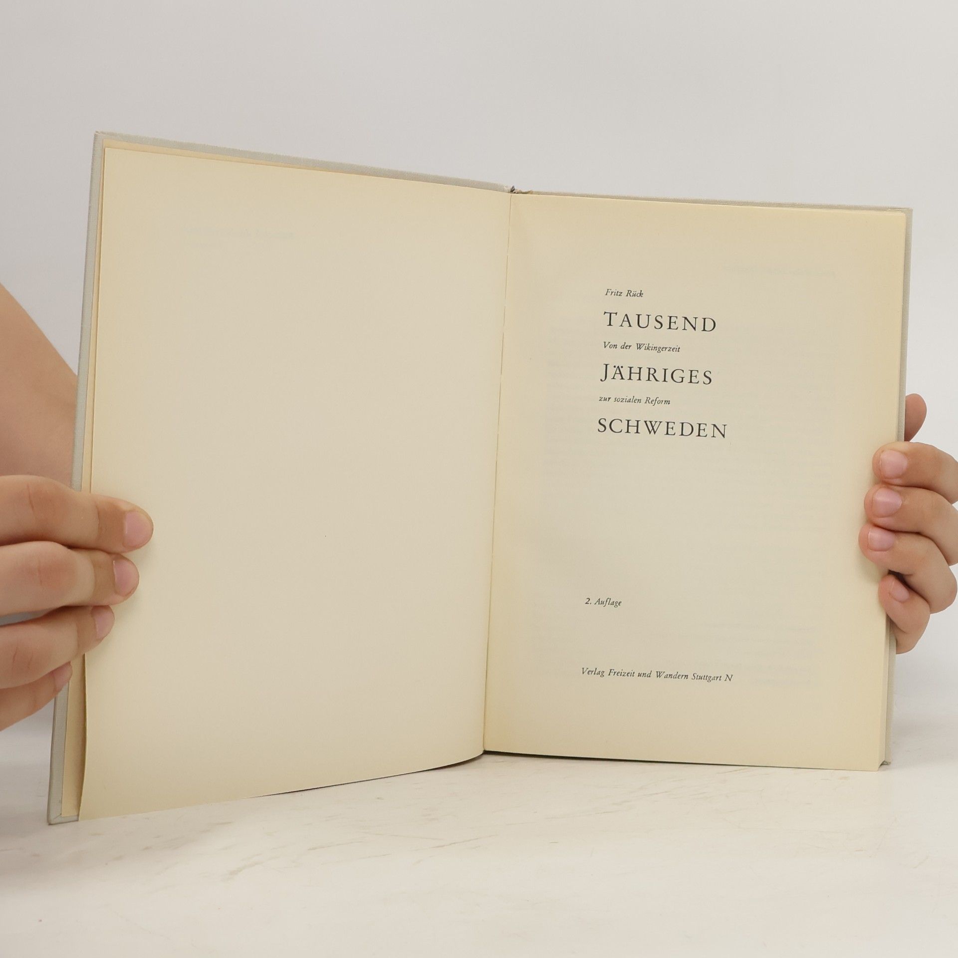 Fritz Rück Tausendjähriges Schweden