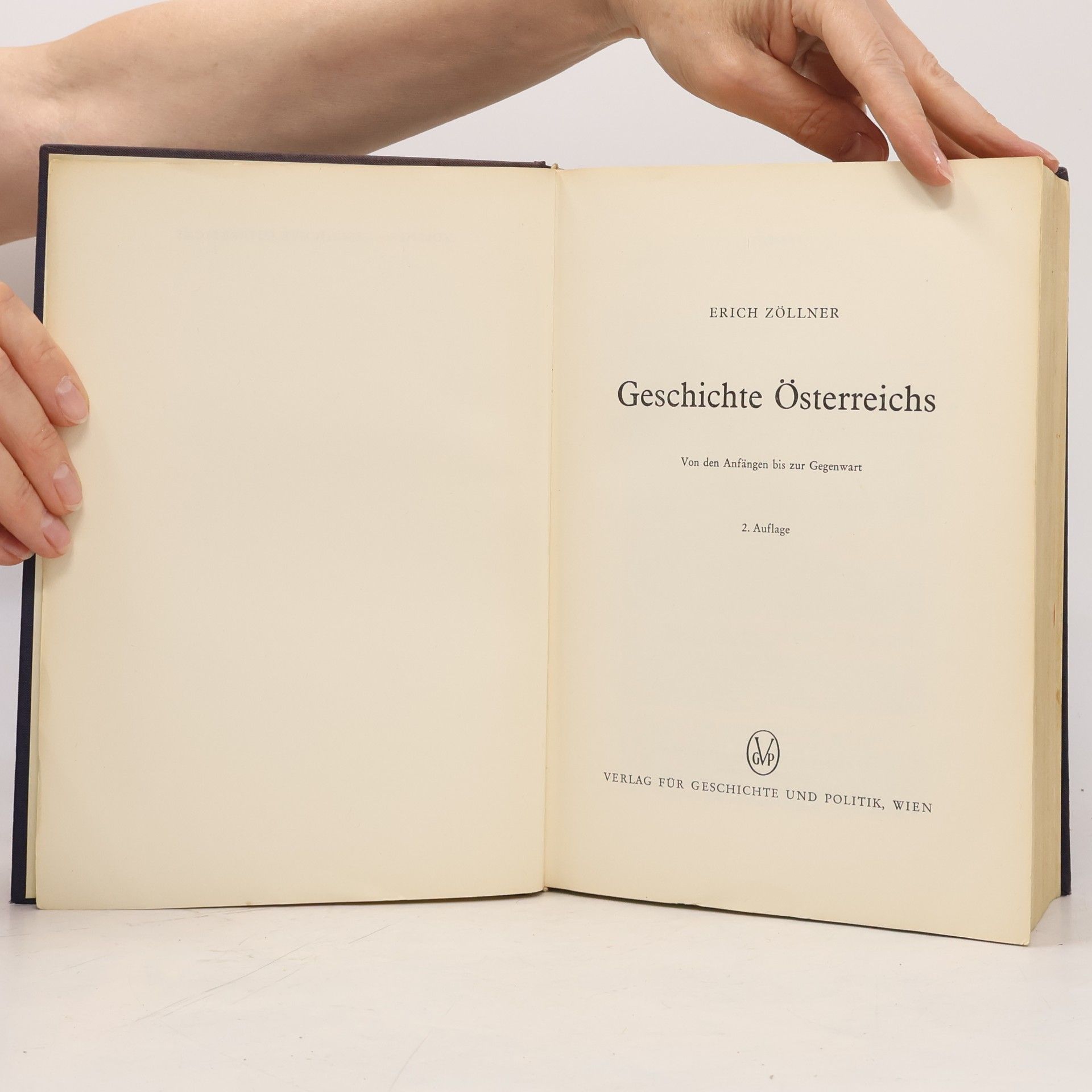 Erich Zöllner Geschichte Österreichs