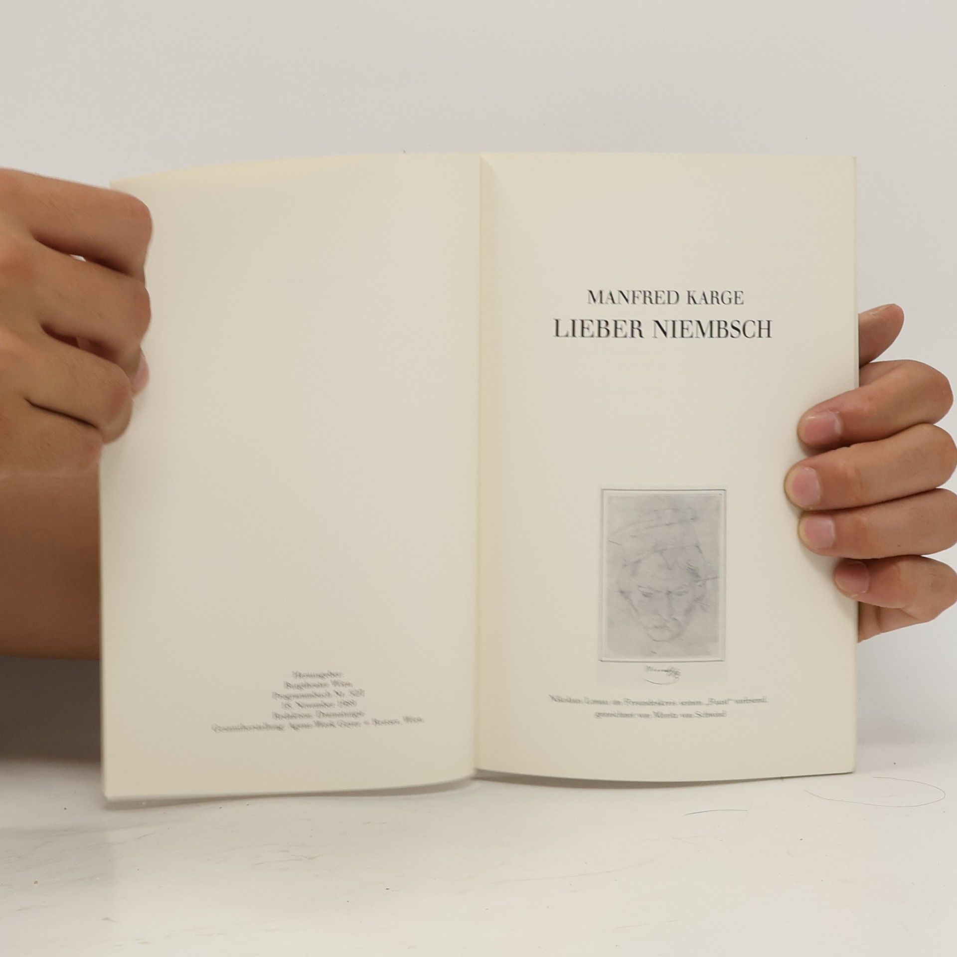 Manfred Karge Lieber Niembsch