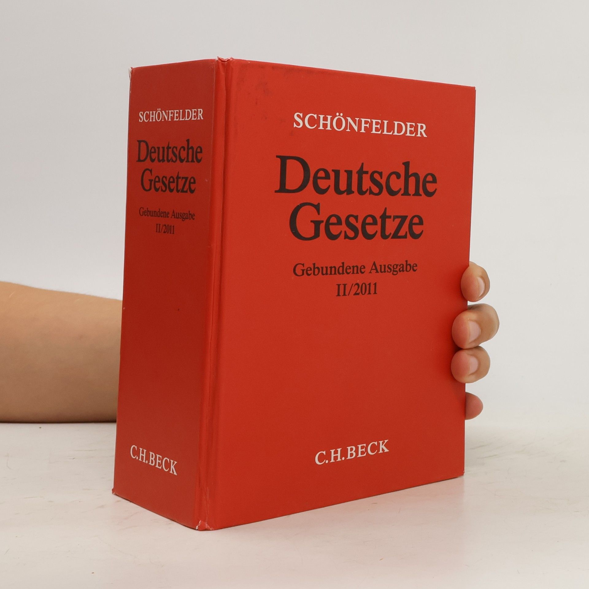 Heinrich Schönfelder Deutsche Gesetze gebundene Ausgabe II/2011