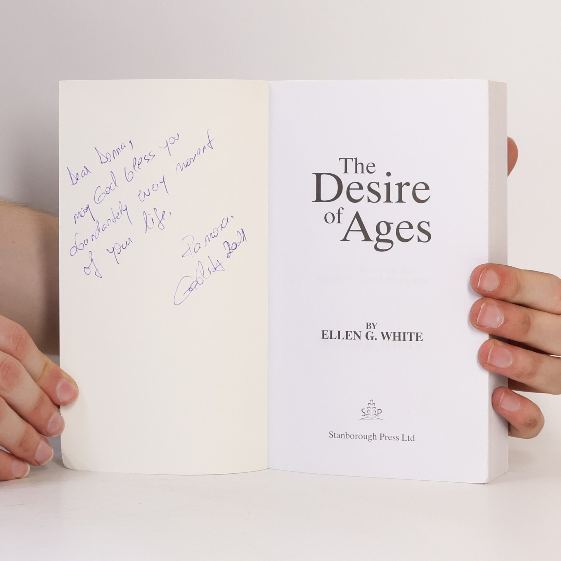 Ellen G. White The Desire of Ages