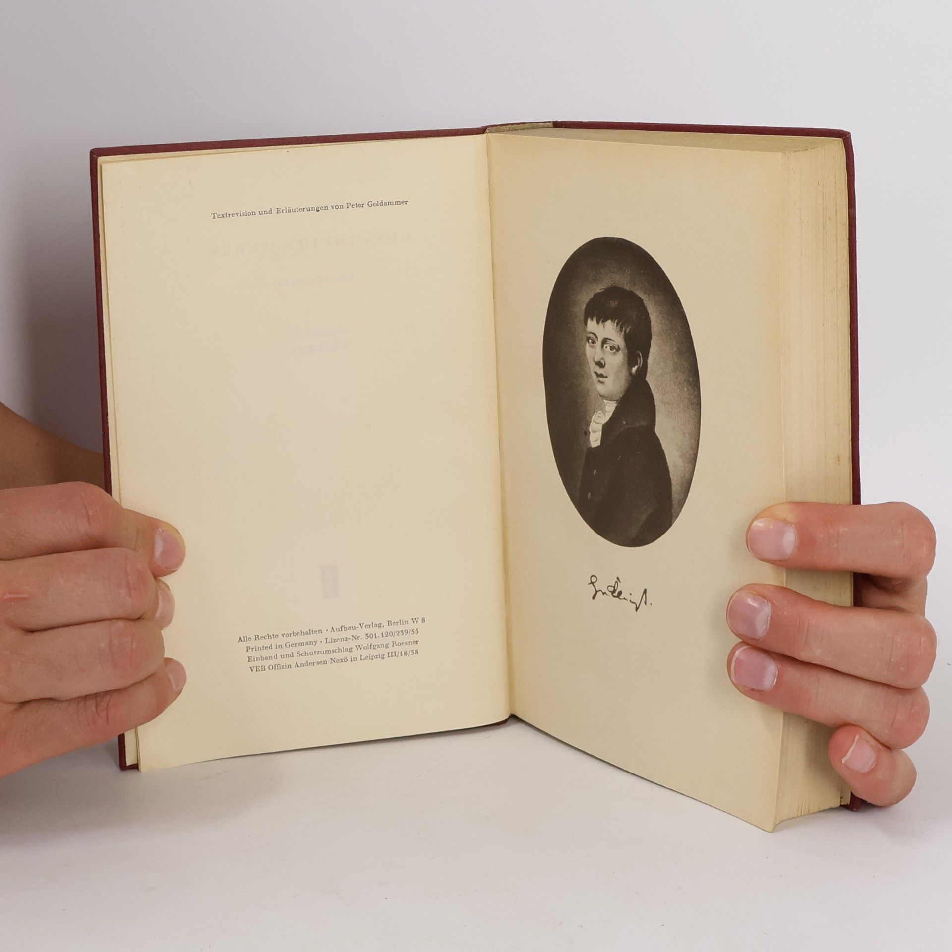 Heinrich von Kleist Gesammelte Werke. Erster Band. Gedichte, Dramen