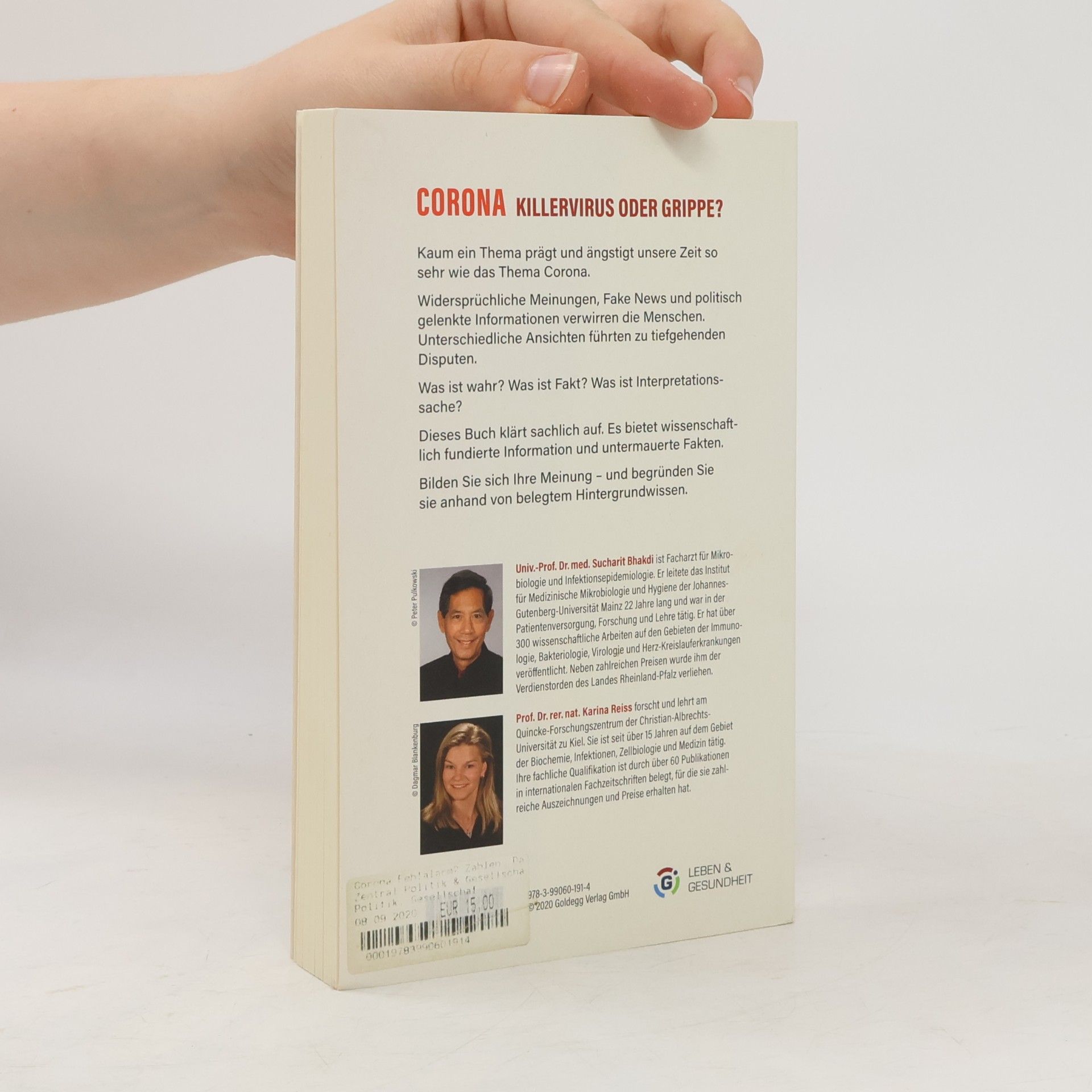 Karina Reiß Corona Fehlalarm? : Daten, Fakten, Hintergründe