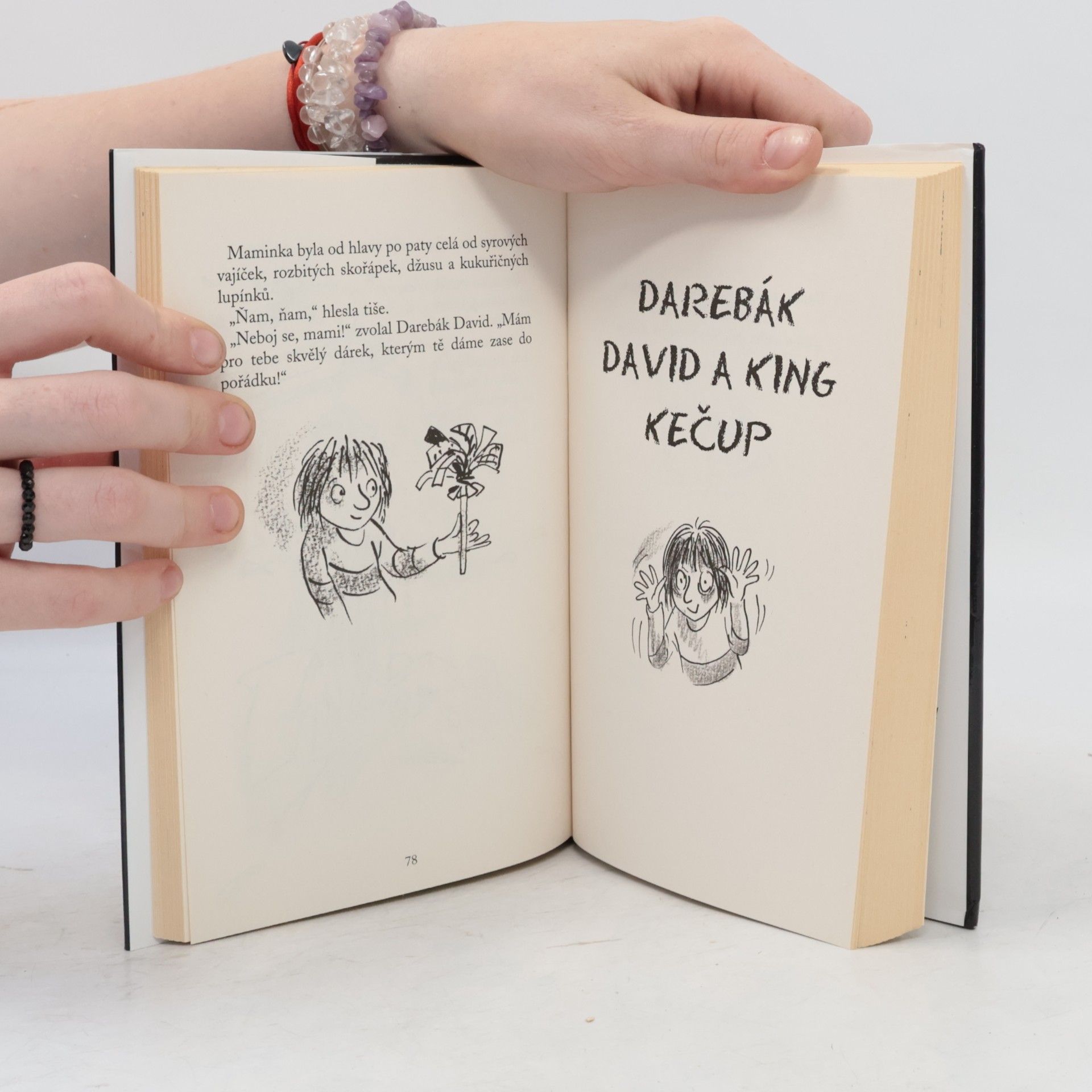 Francesca Simon Darebák David má noční můru
