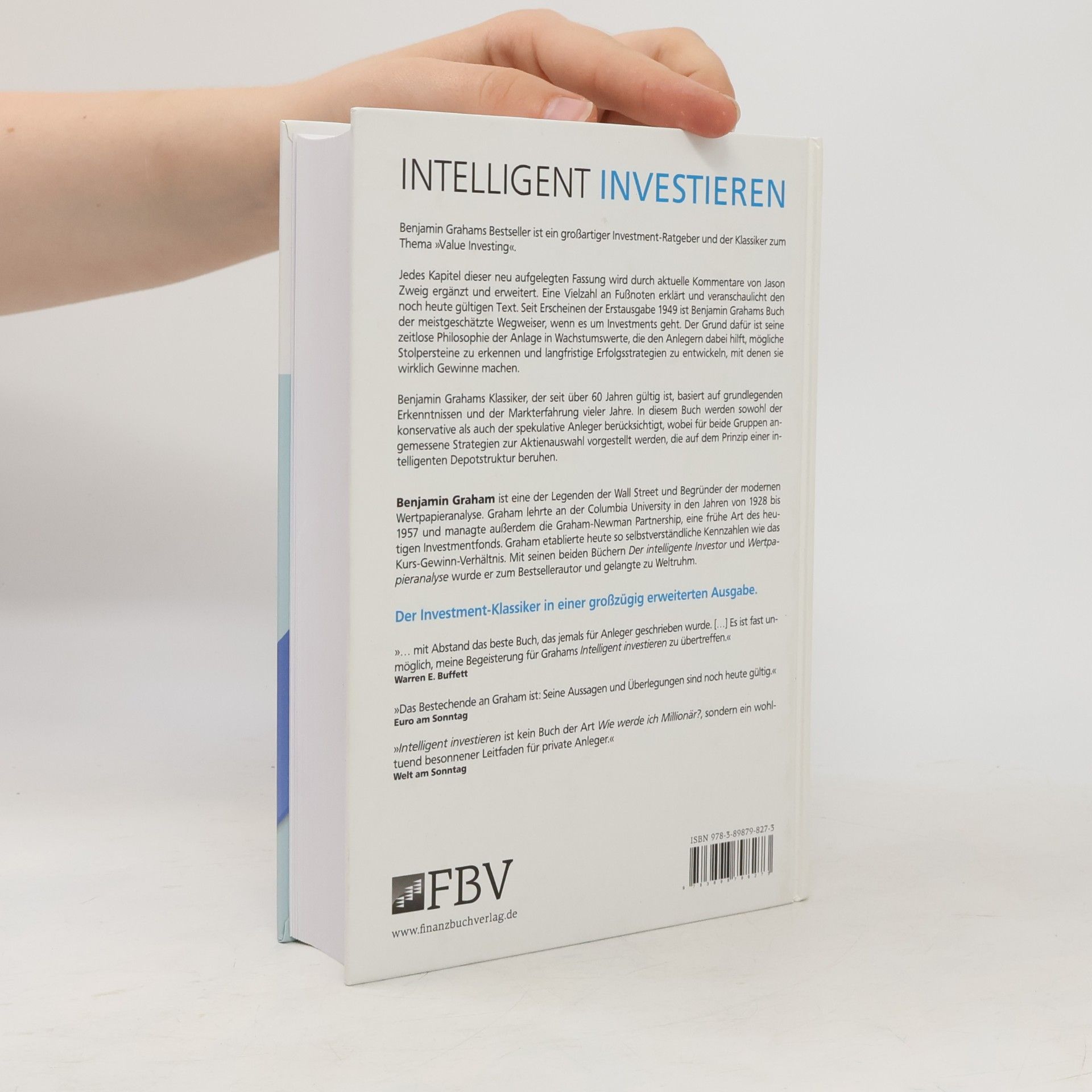 Benjamin Graham Intelligent investieren