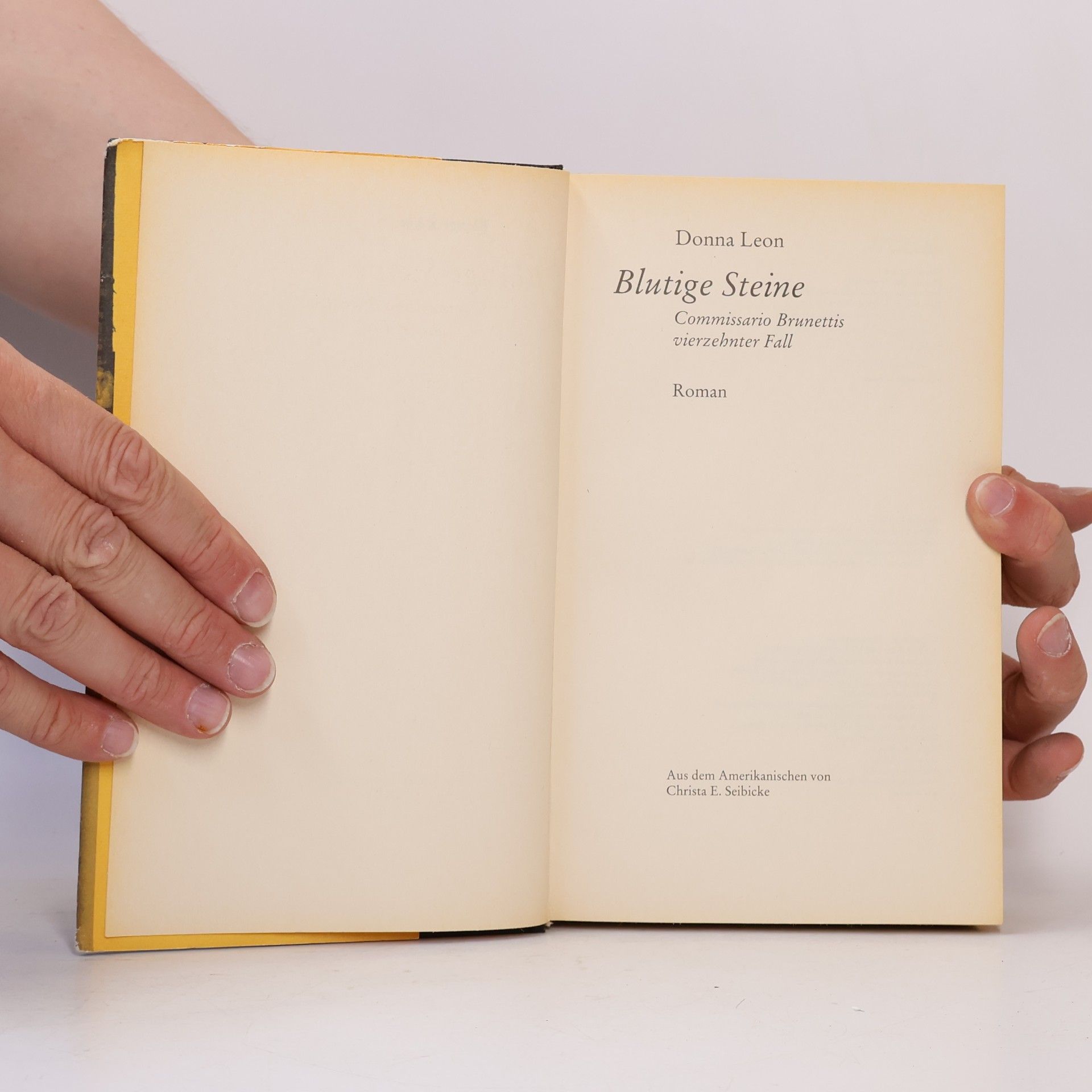 Donna Leon Blutige Steine