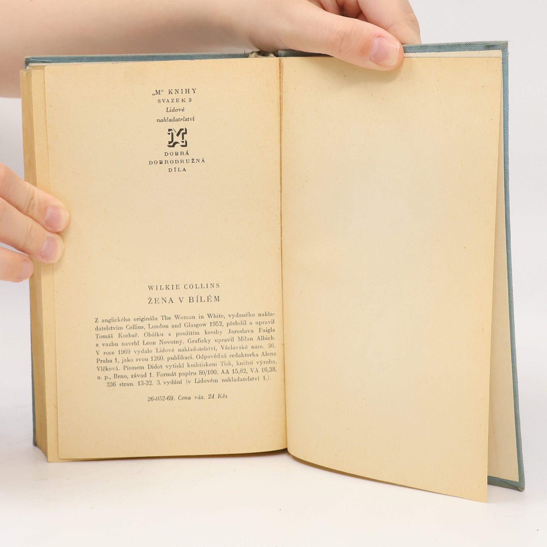 Wilkie Collins Žena v bílém