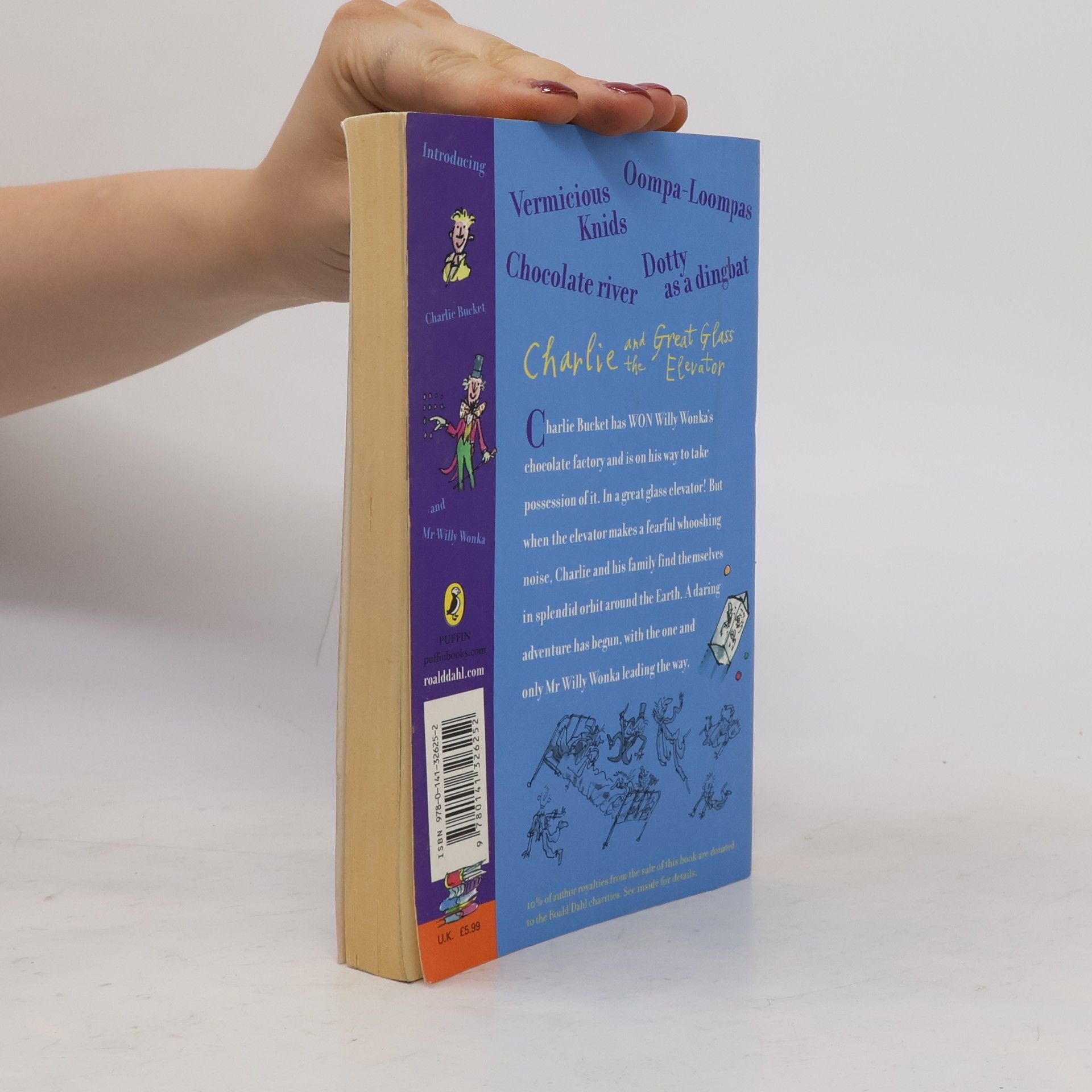 Roald Dahl Charlie and the Great Glass the Elevator