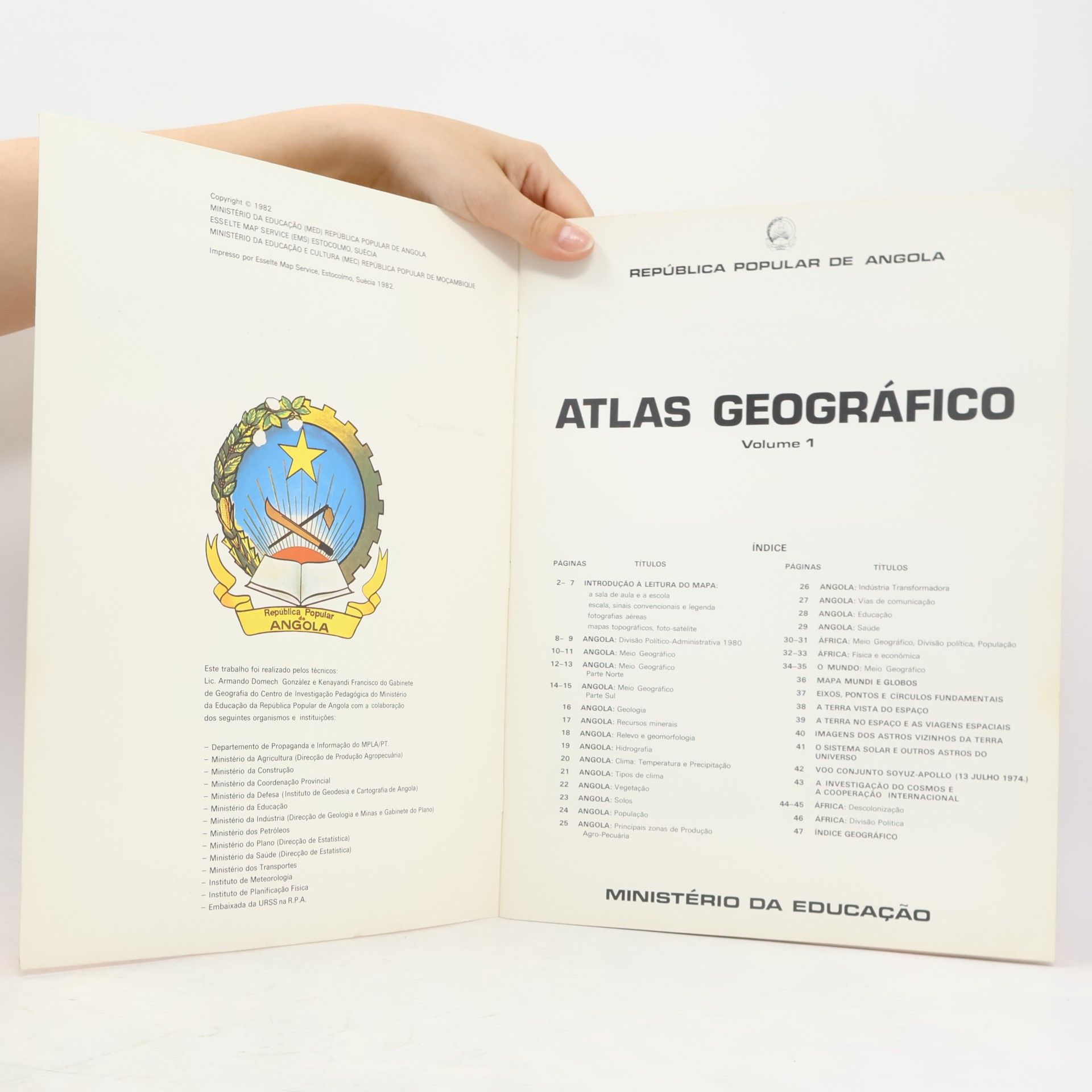 Collectif d'auteurs Atlas Geográfico volume 1