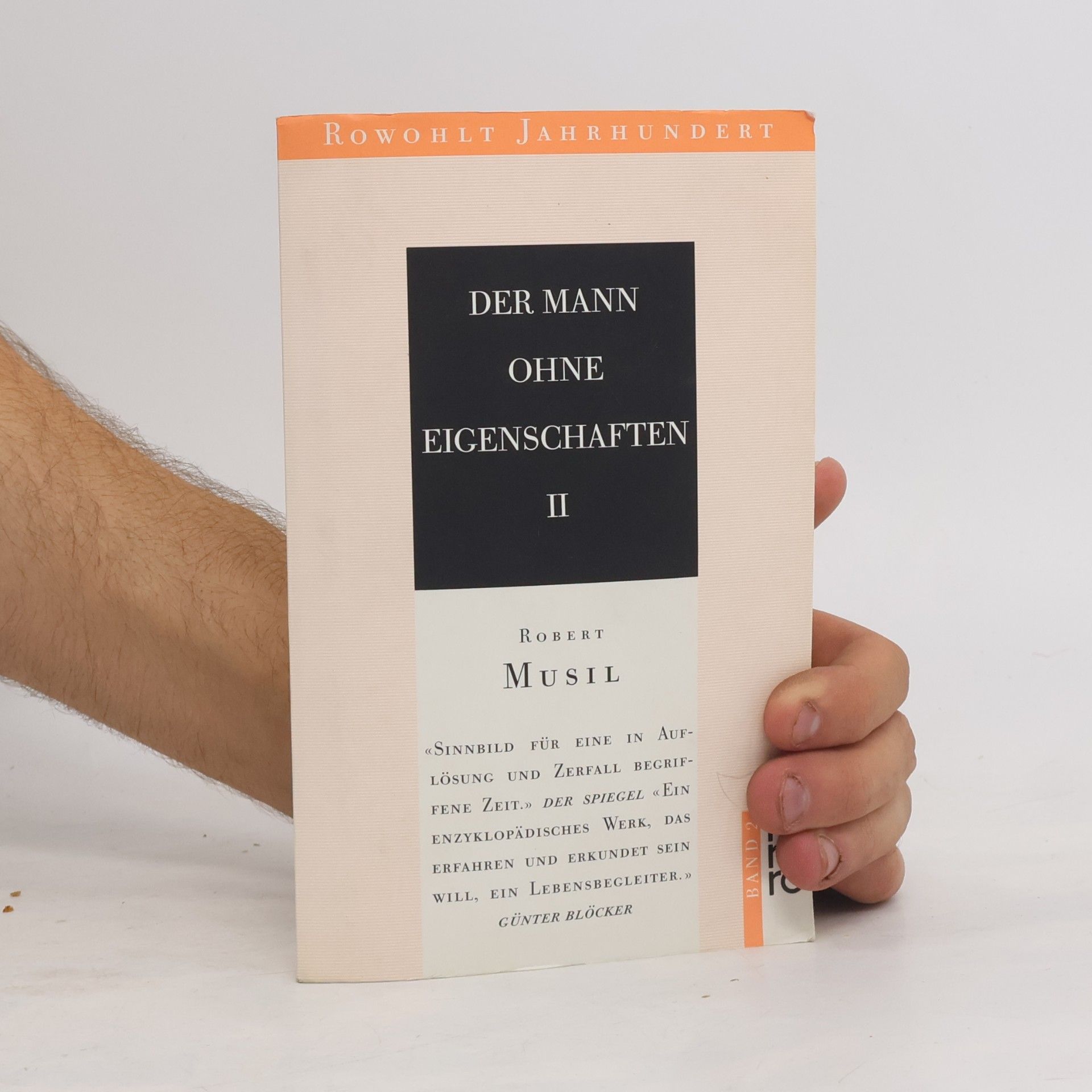 Robert Musil Der mann ohne eigenschaften II.